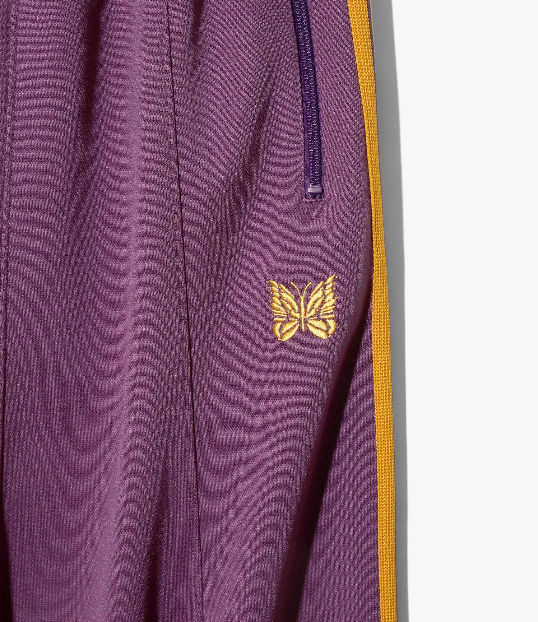 HD Track Pant – Purple Smooth Polyester