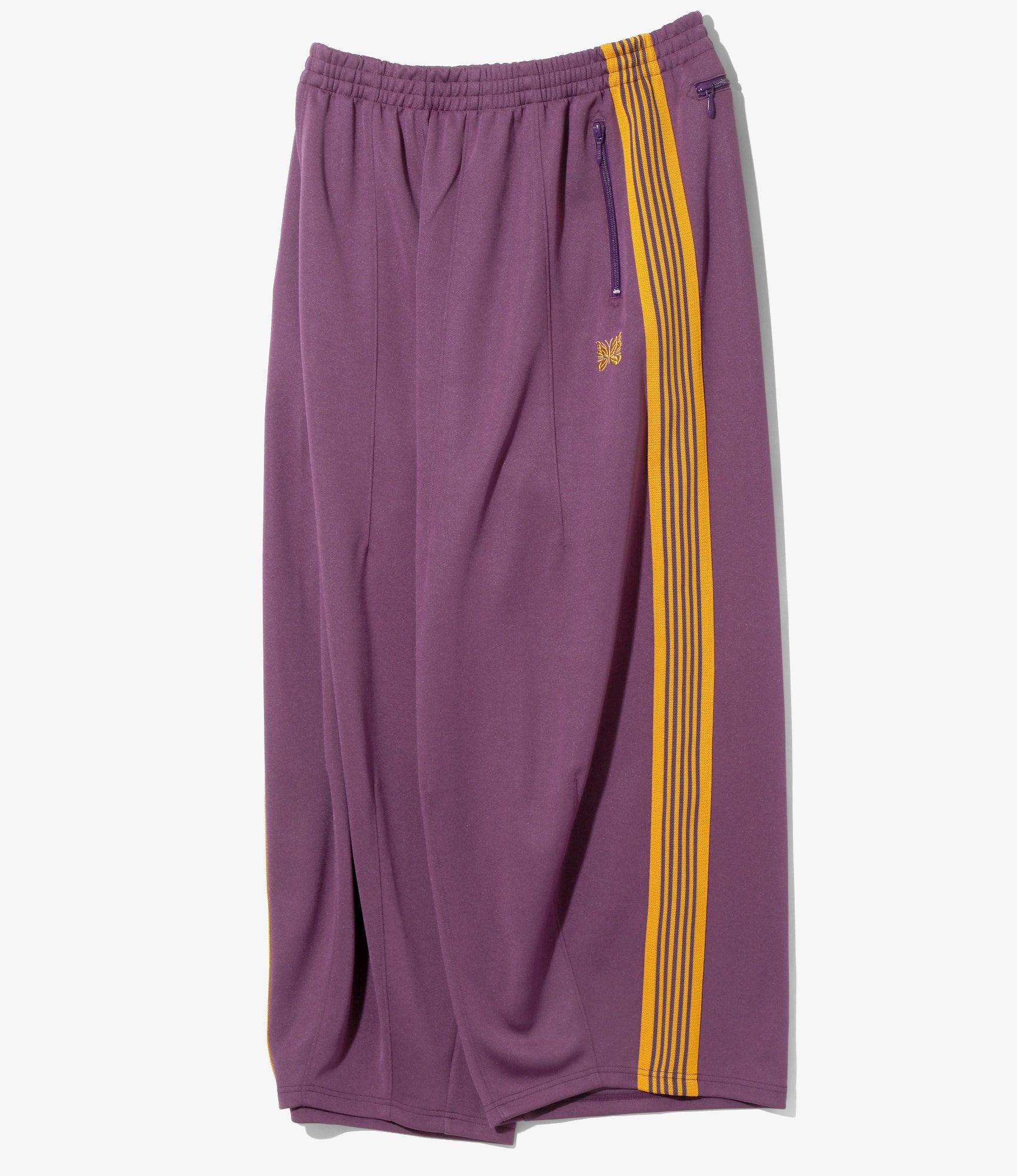 HD Track Pant – Purple Smooth Polyester