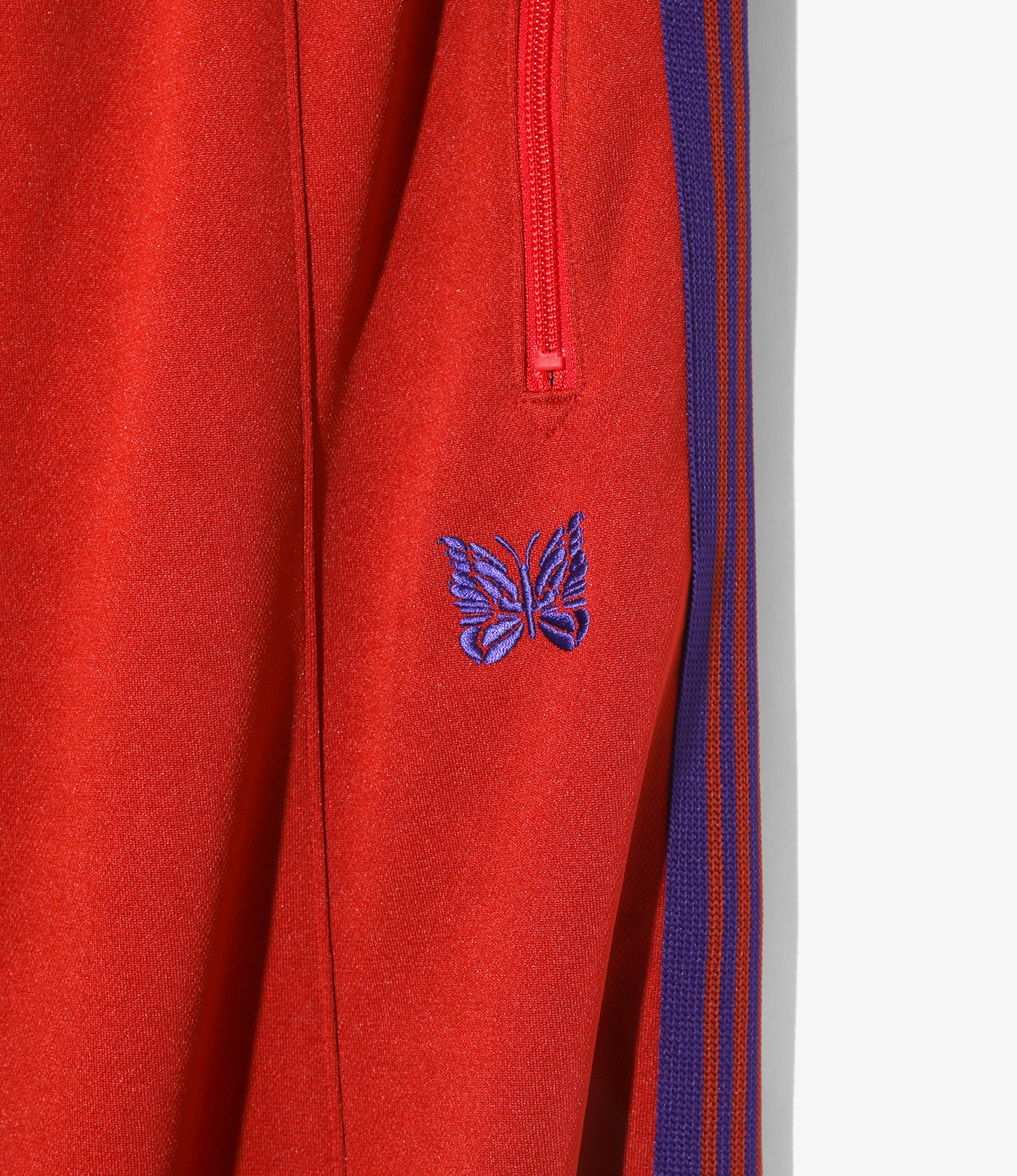 HD Track Pant – Red Smooth Polyester