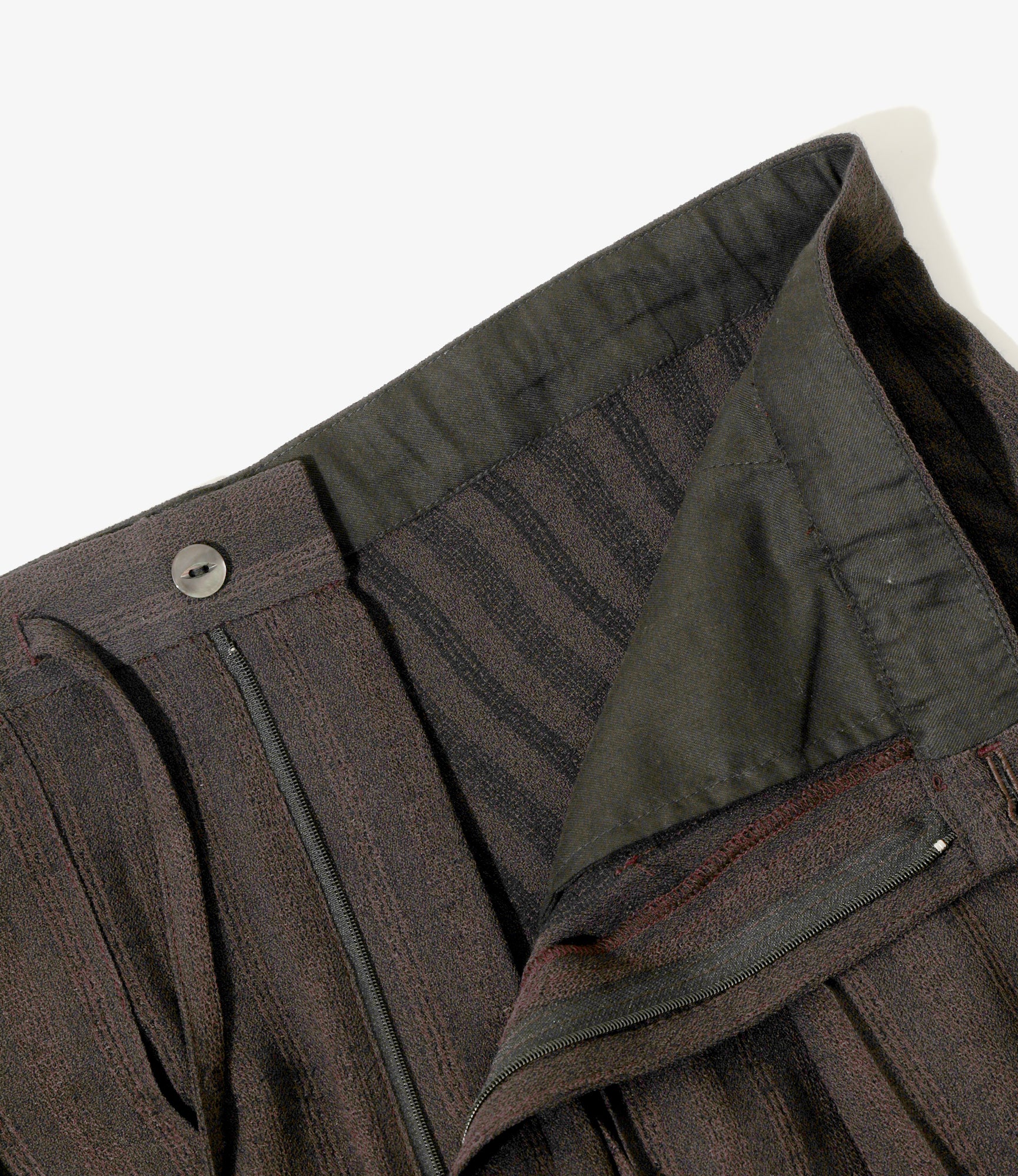 Hakama Pant – Burgundy Stripe