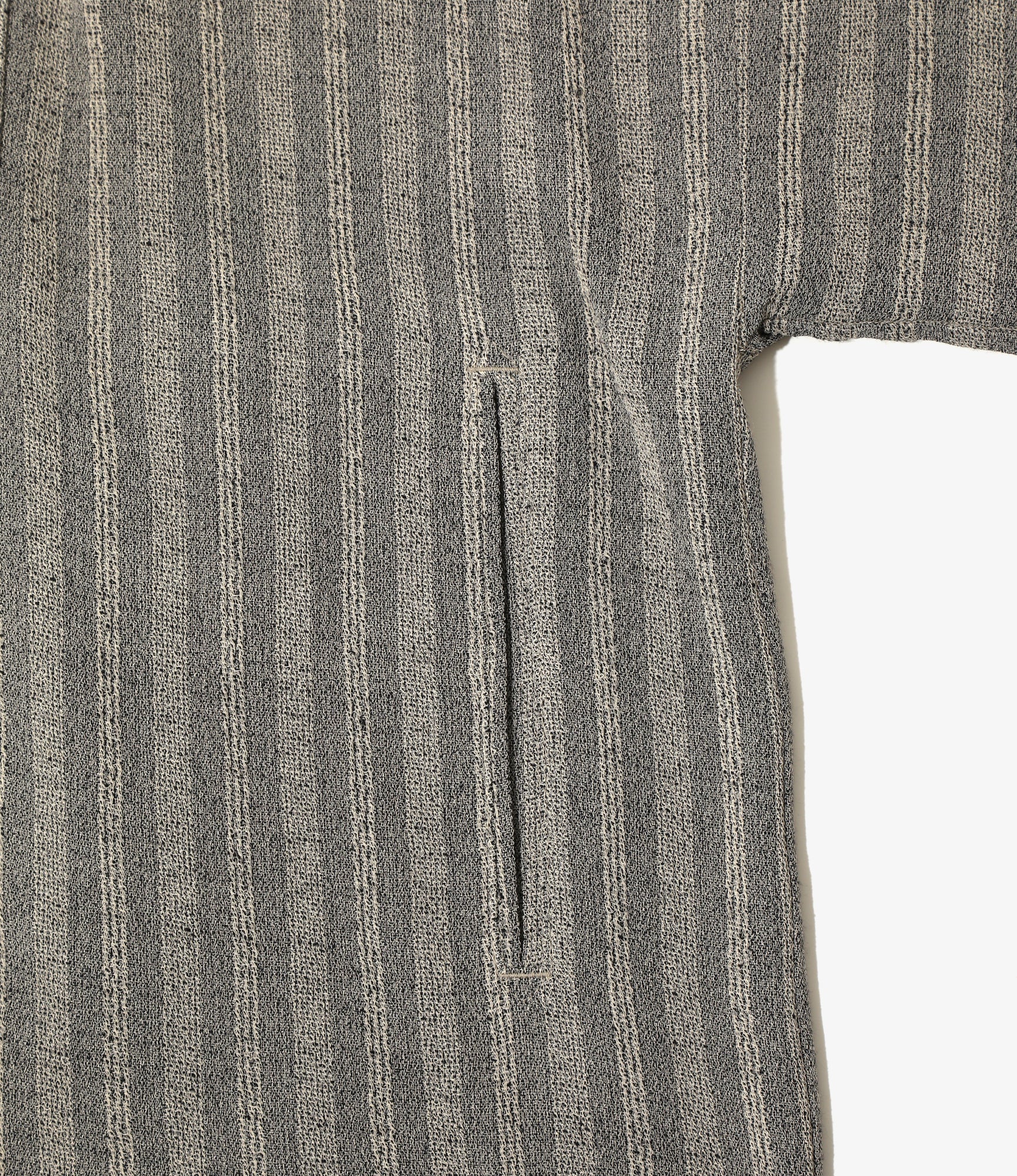 Haori Jacket – Grey Stripe