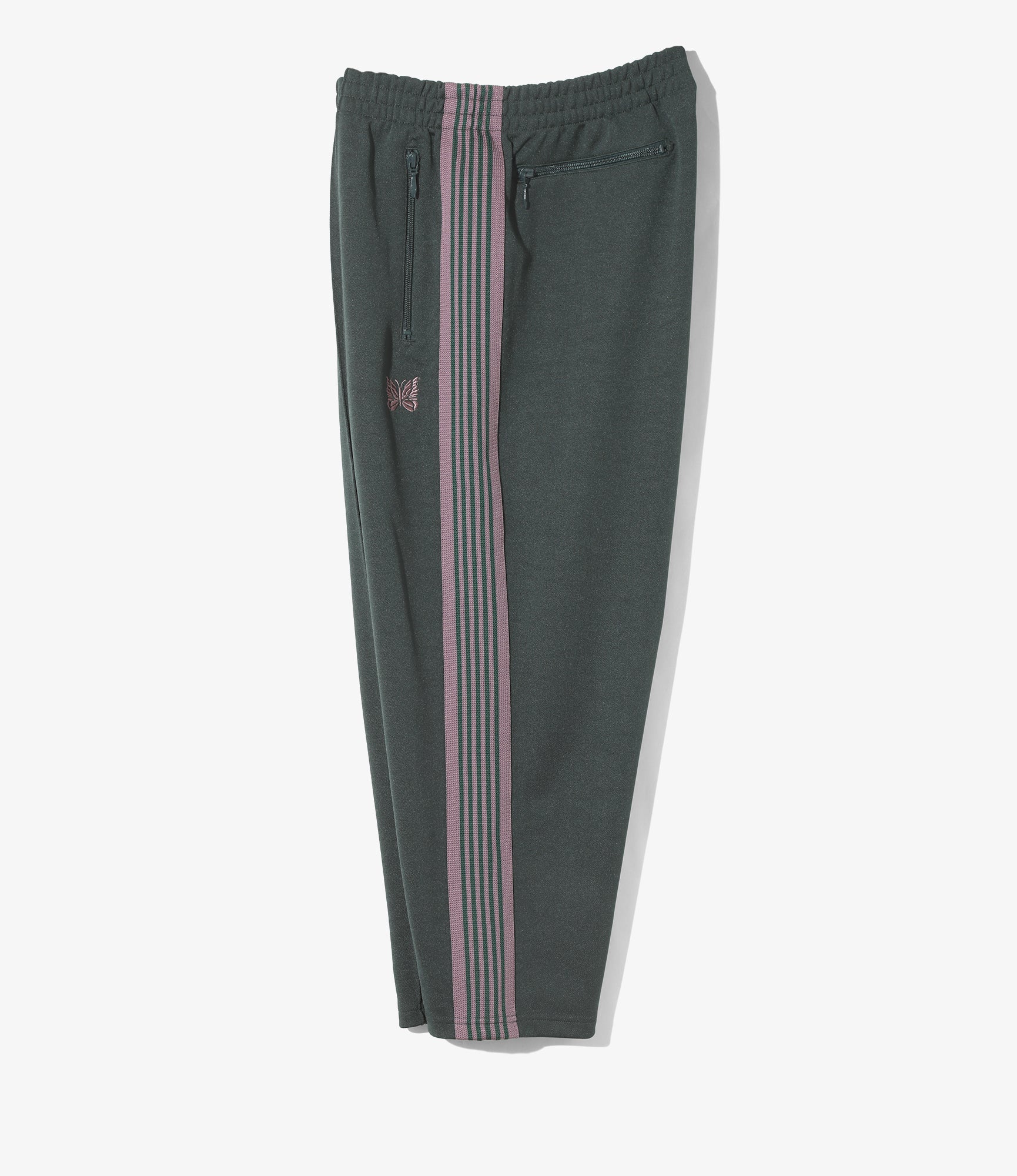 Jodhpur Track Pant – Green Smooth Polyester