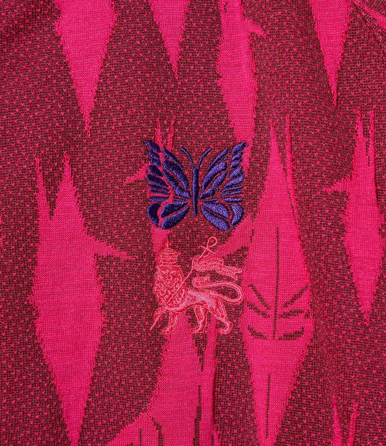 Rib Collar Track Jacket – Bordeaux Origami Crane