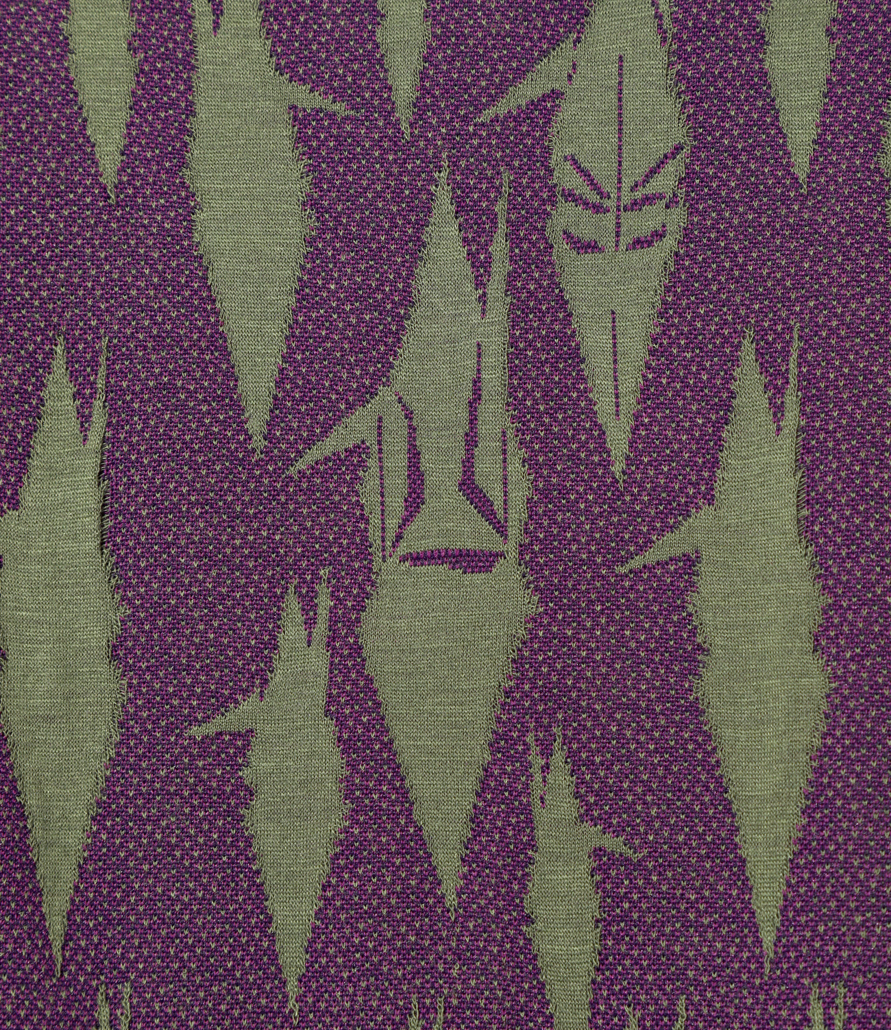 Rib Collar Track Jacket – Eggplant Origami Crane