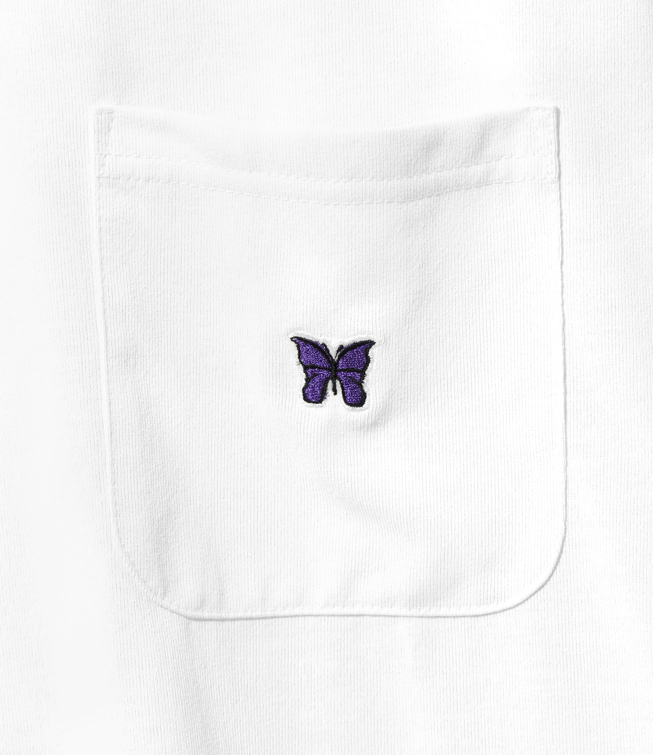 Long Sleeve Crew Neck – White Jersey