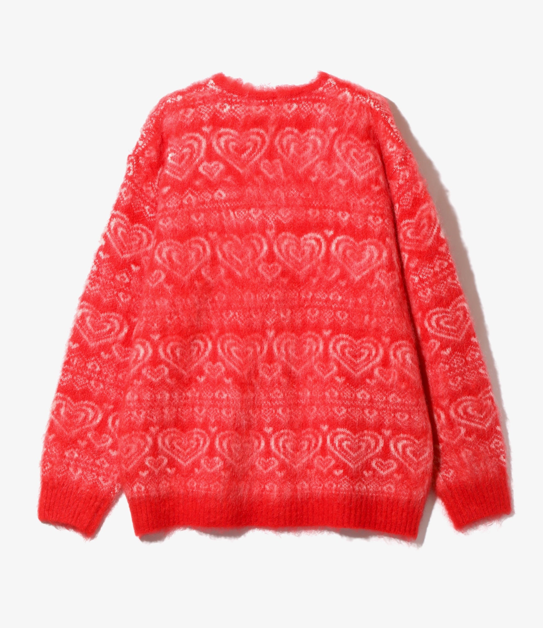 Mohair Cardigan – Red Heart