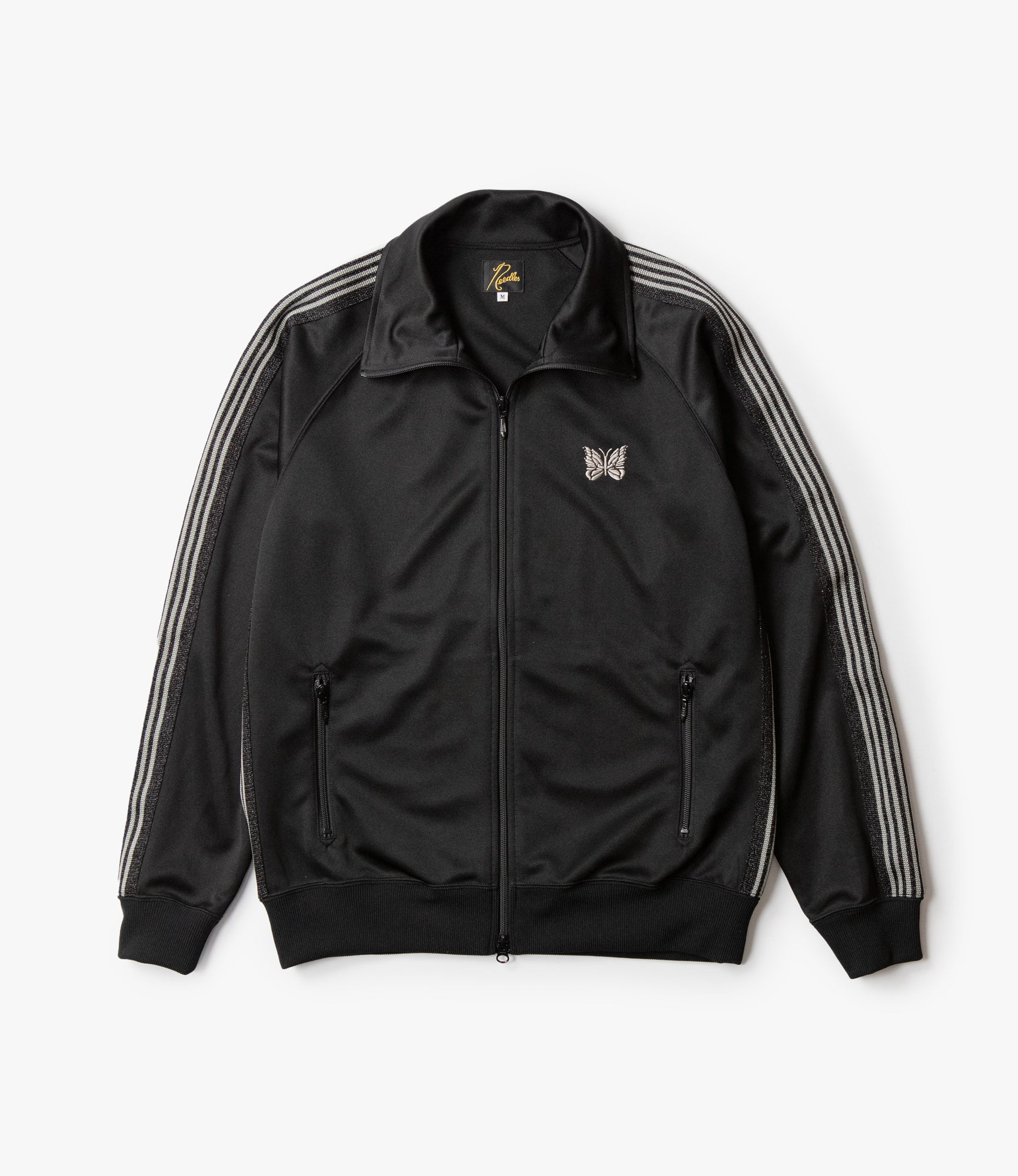 Track Jacket – Black/Silver