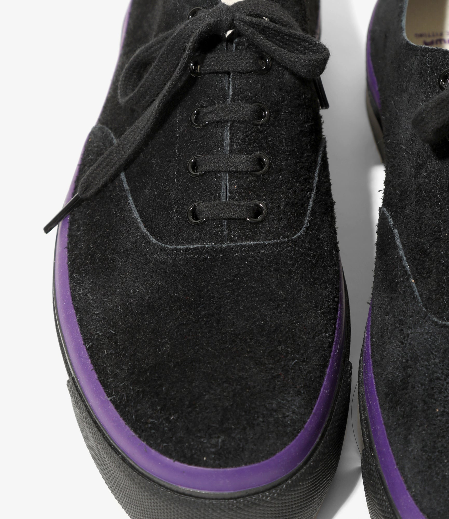 Oxford Sneaker – Black Suede