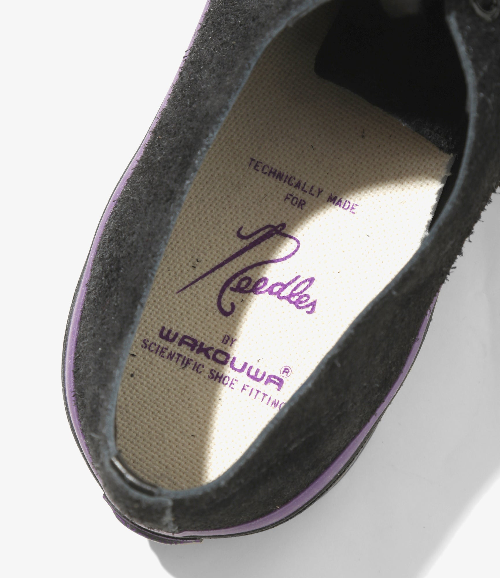 Oxford Sneaker – Black Suede