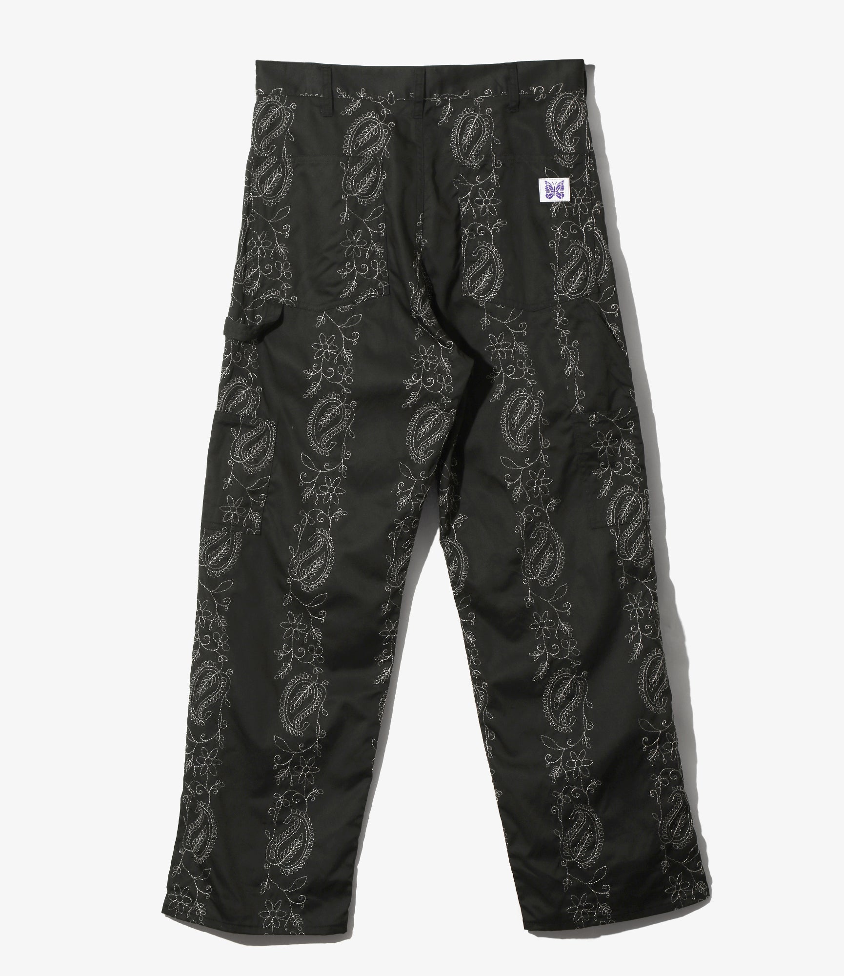 Painter Pant – Black Embroidered Twill