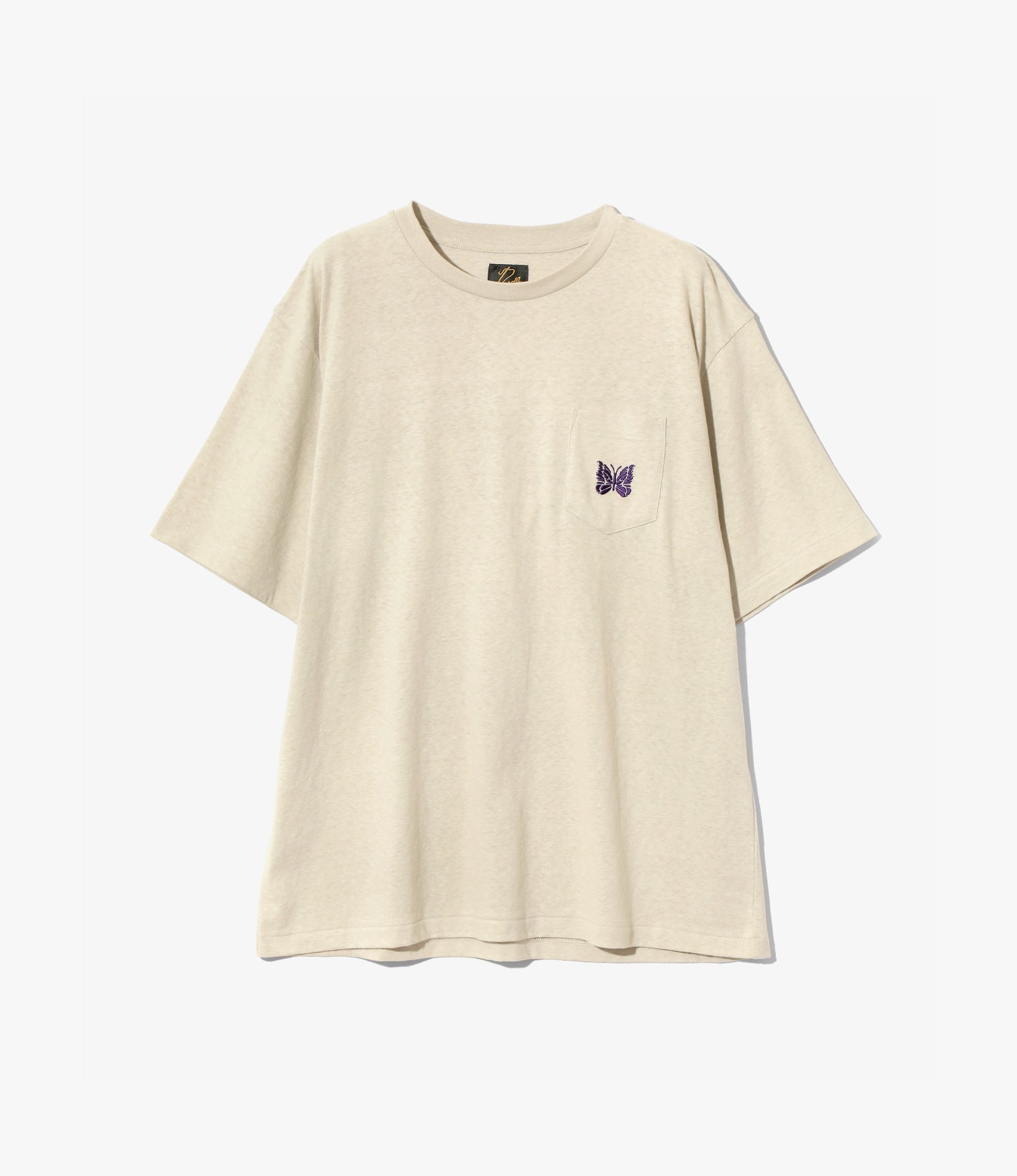 Papillon Pocket T-Shirt – Oatmeal Jersey