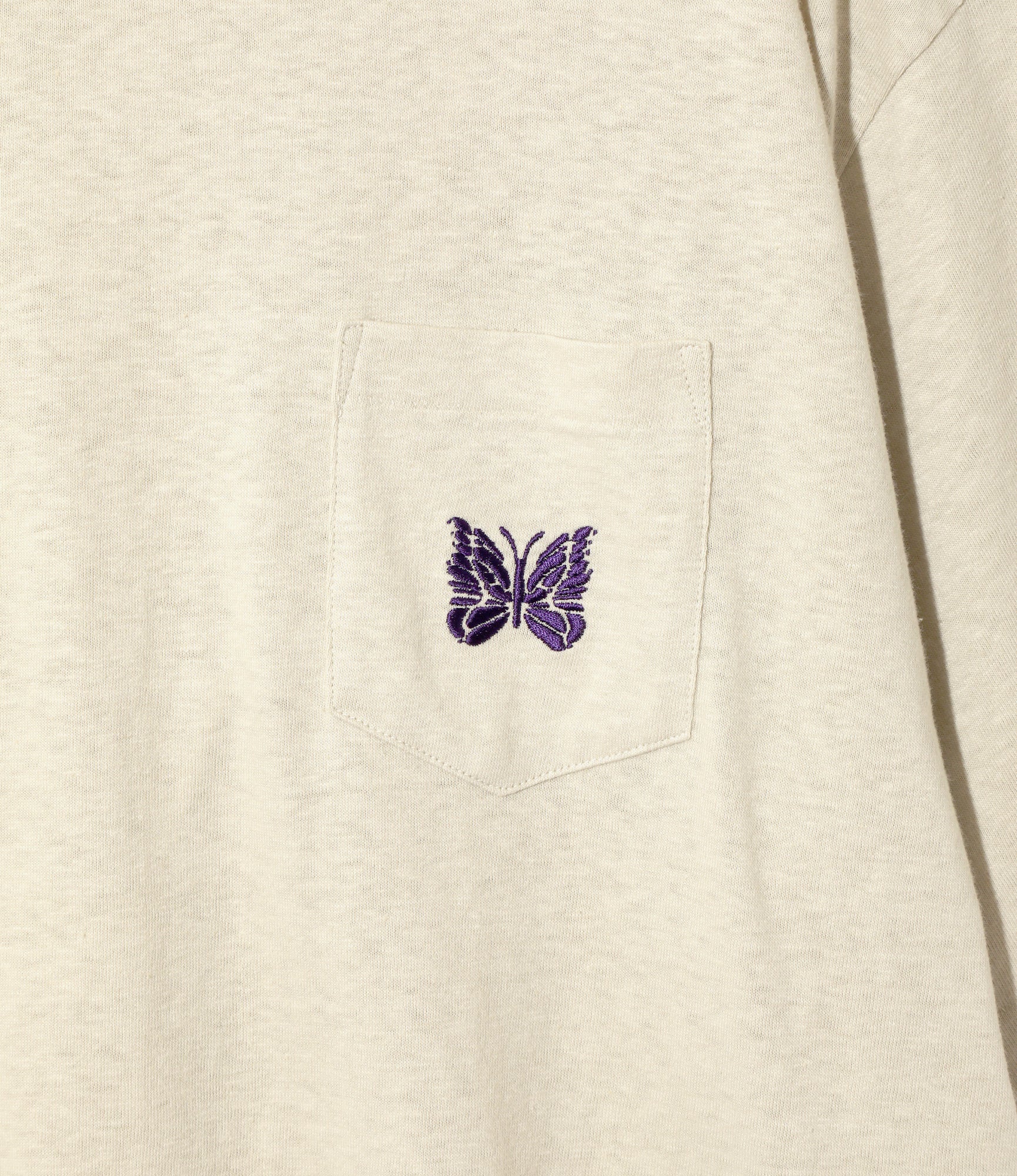 Papillon Pocket T-Shirt – Oatmeal Jersey