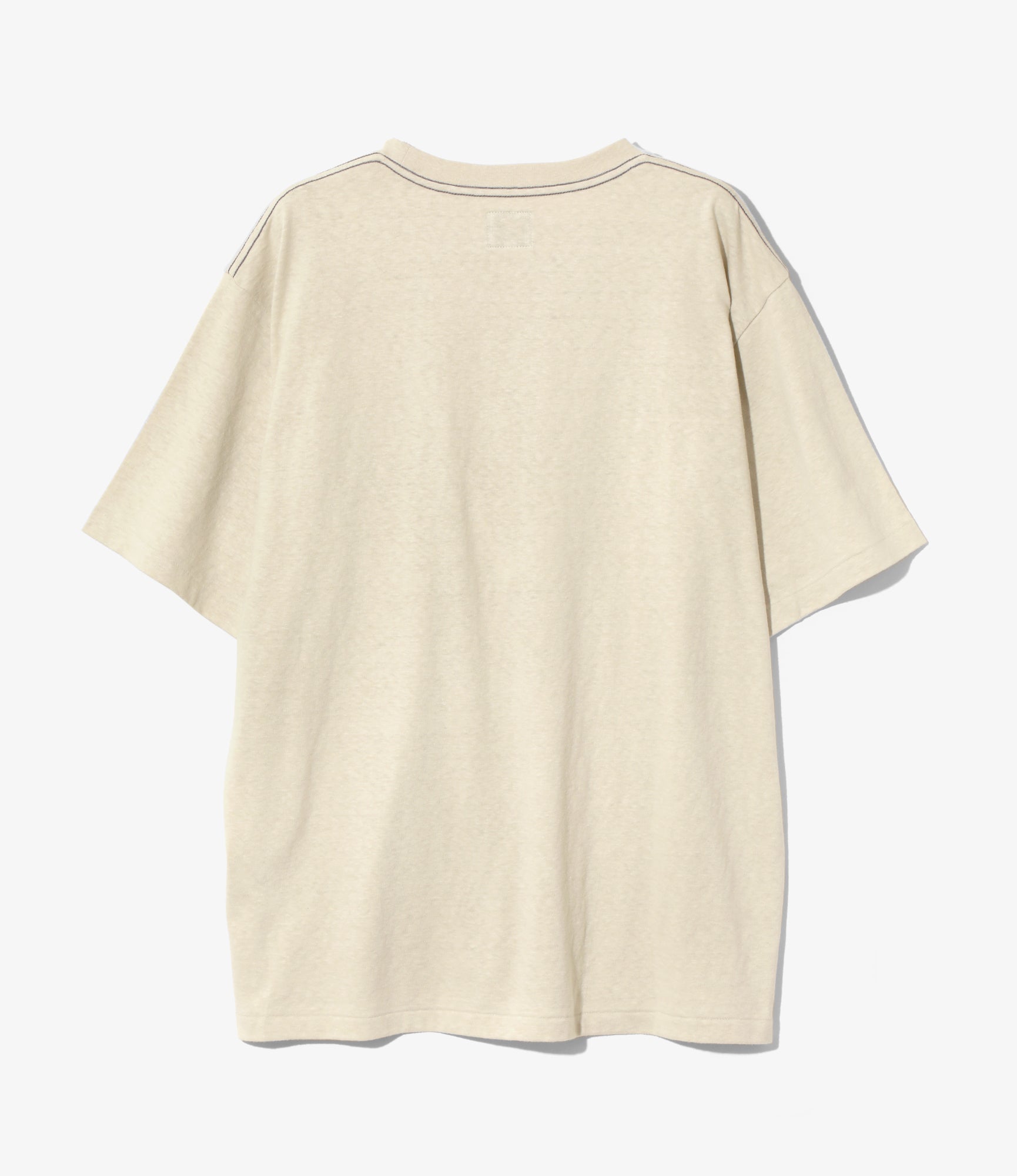 Papillon Pocket T-Shirt – Oatmeal Jersey