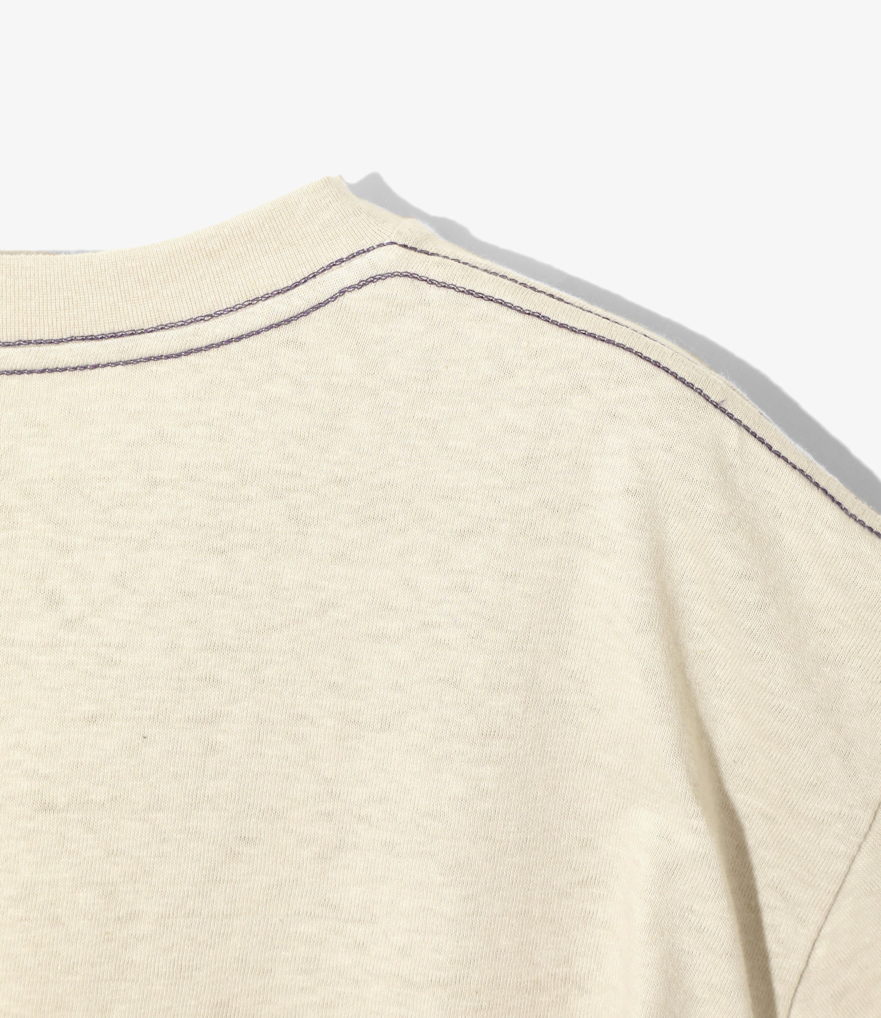 Papillon Pocket T-Shirt – Oatmeal Jersey