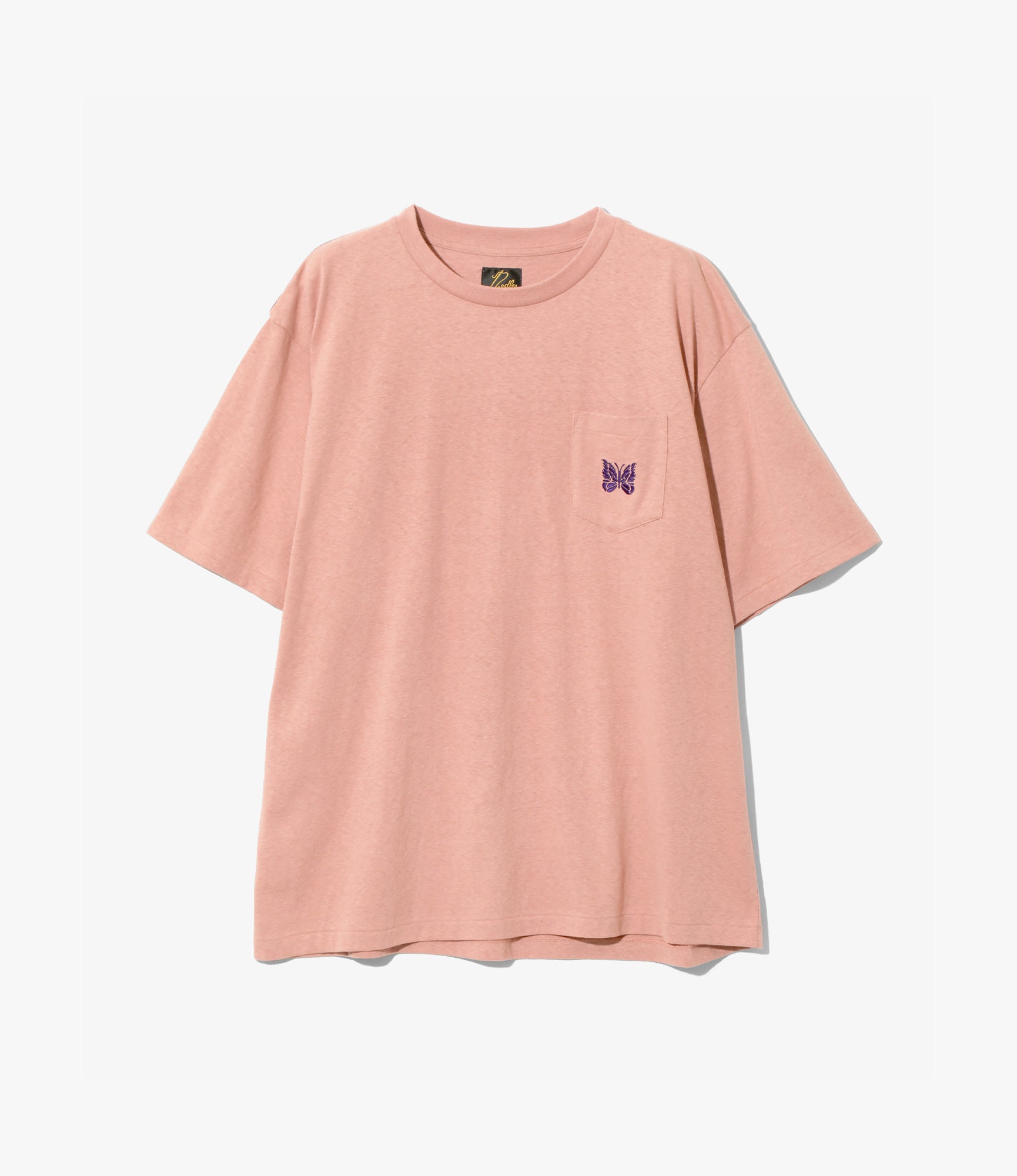 Papillon Pocket T-Shirt – Pink Jersey