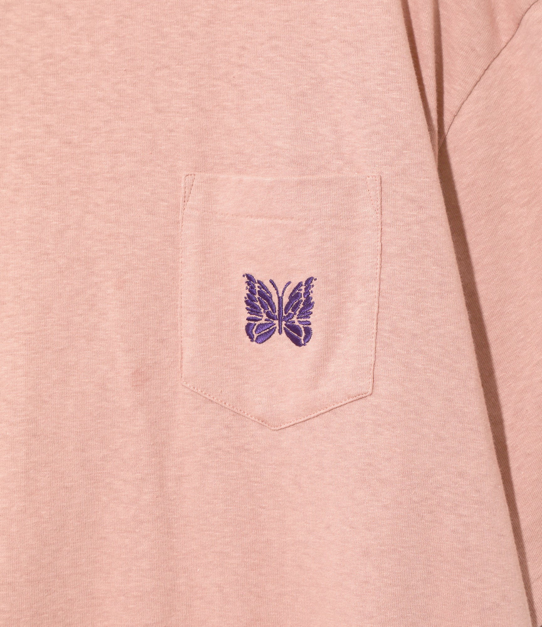 Papillon Pocket T-Shirt – Pink Jersey