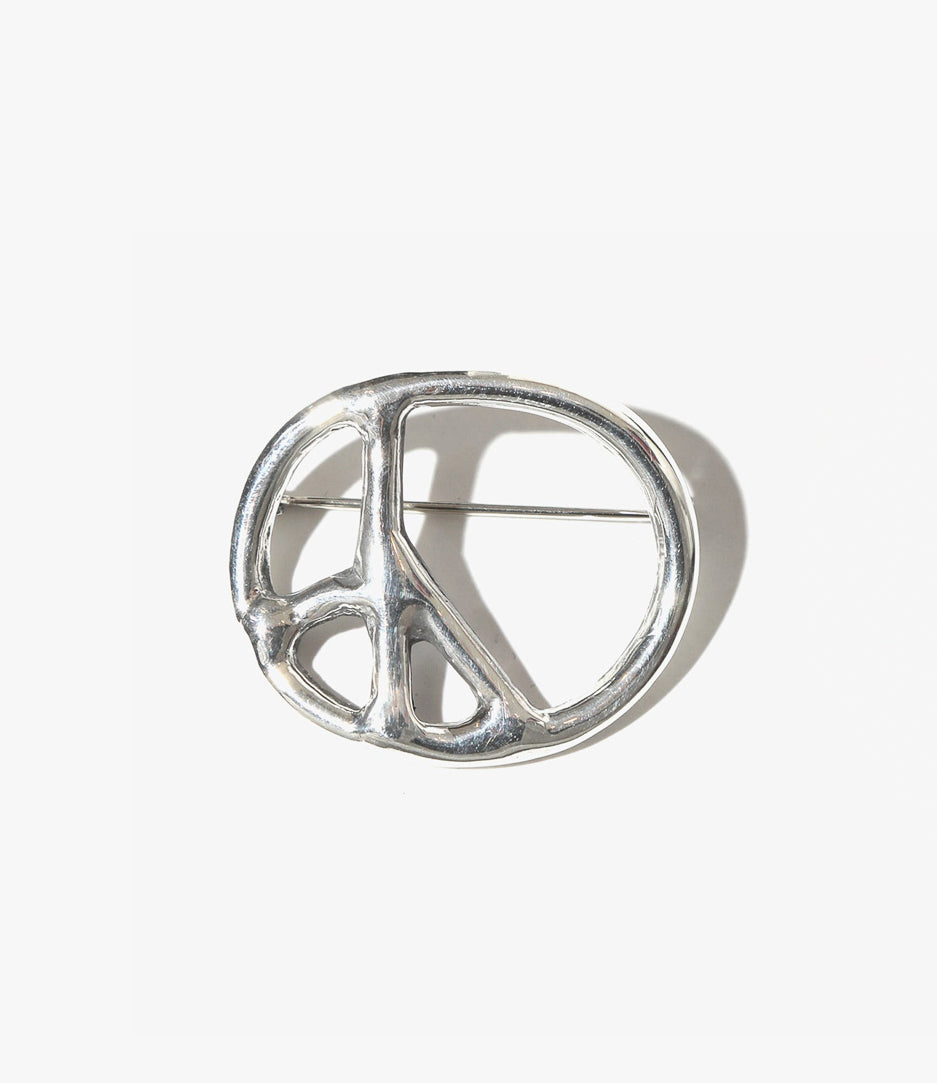 Peace Brooch - 925 Silver