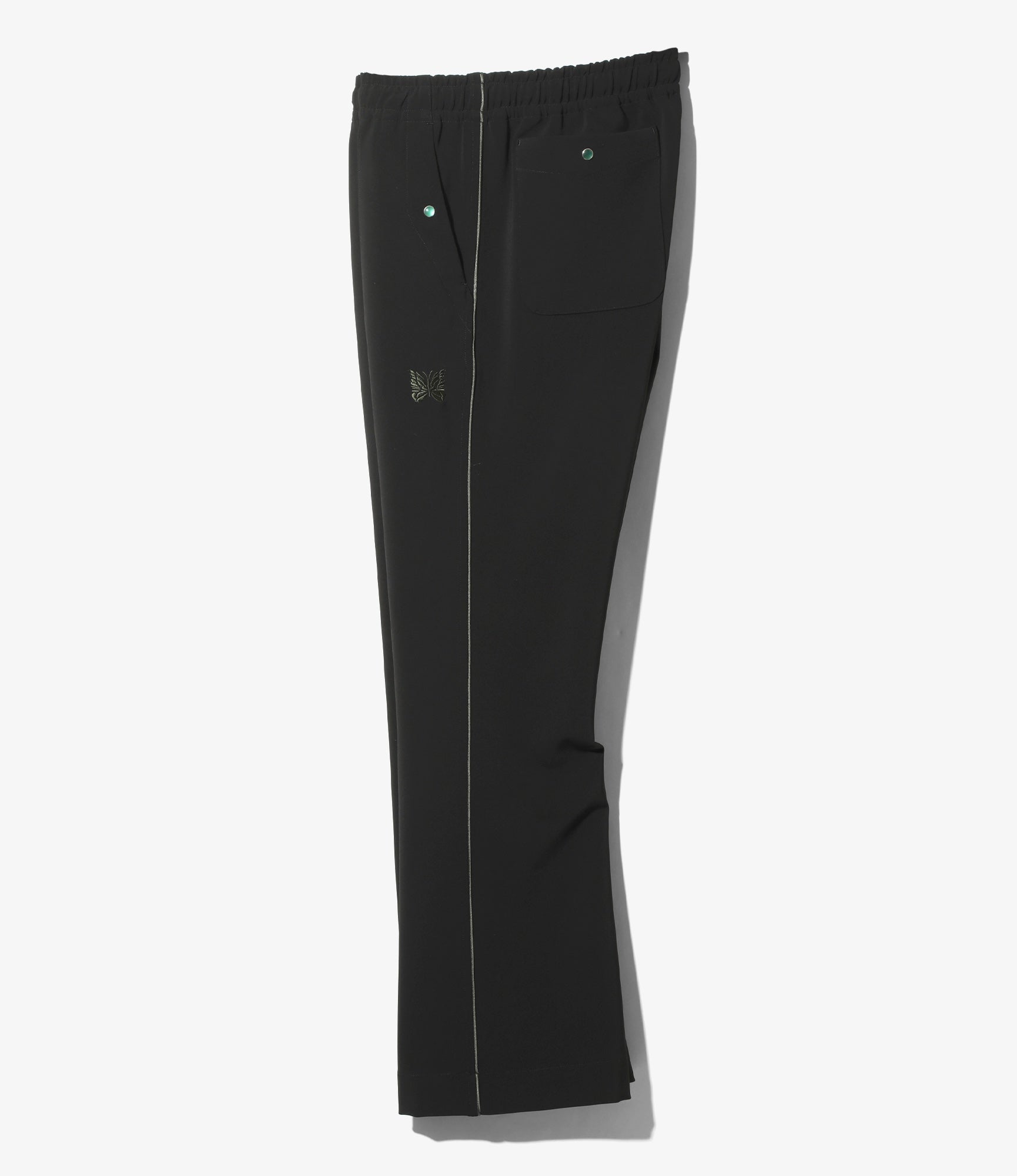 Piping Cowboy Pant – Black Double Cloth