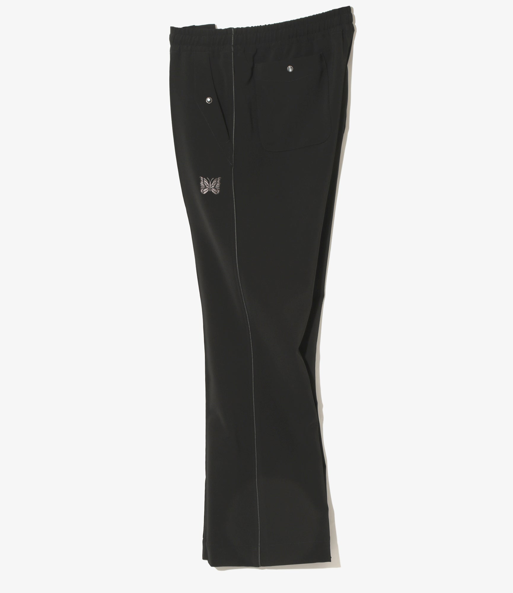 Piping Cowboy Pant – Black Double Cloth