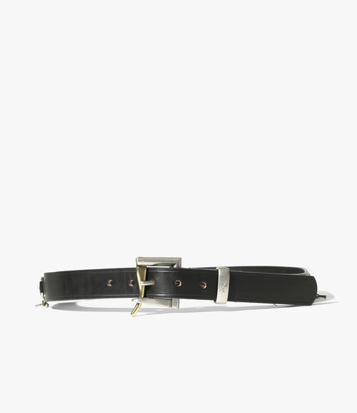 小物 Needles Carving Belt Narrow Black 2020ss Needles / ニードルズ | Needles - Carving Belt - Narrow