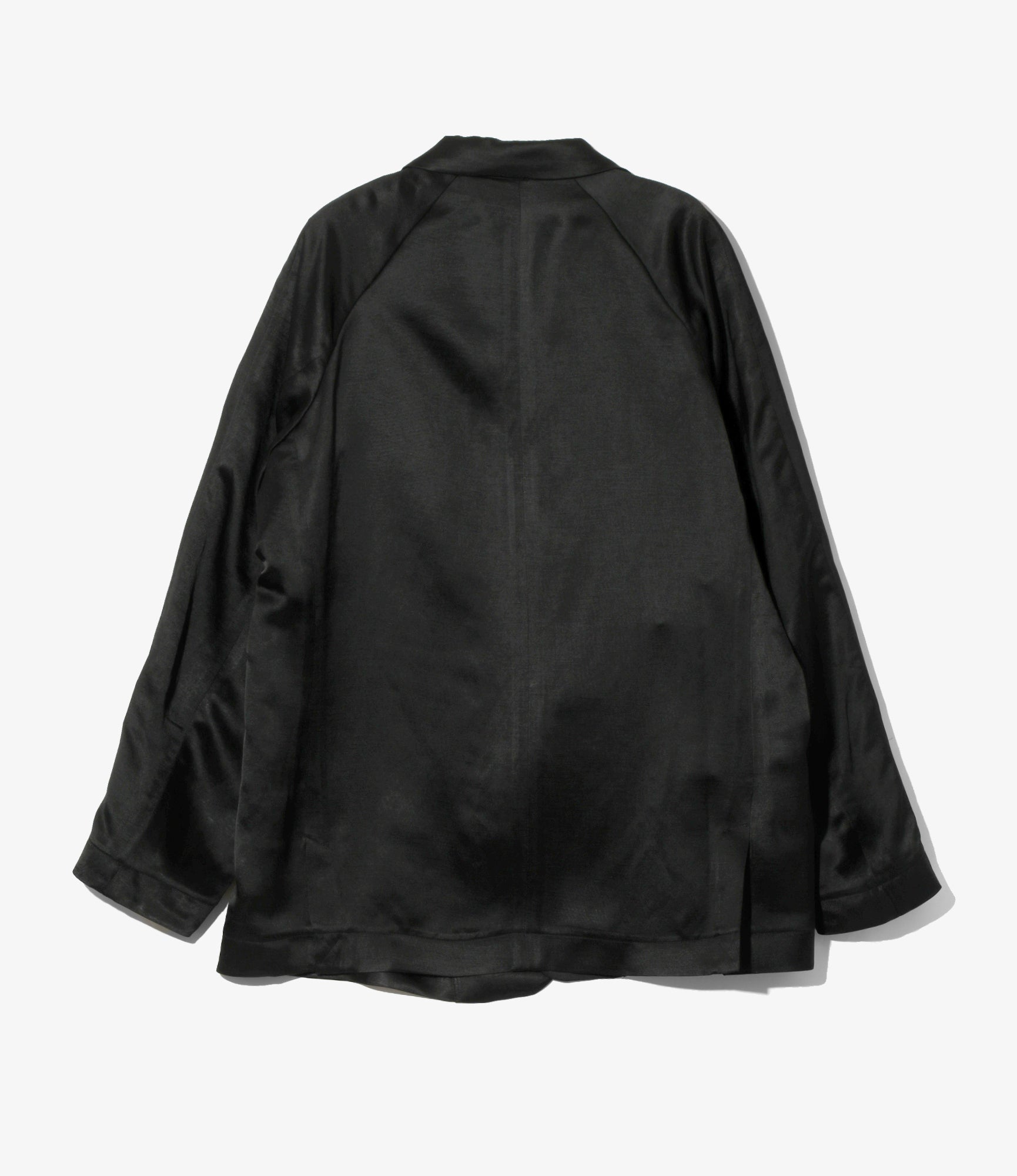 Raglan Jacket – Black Bright Kersey