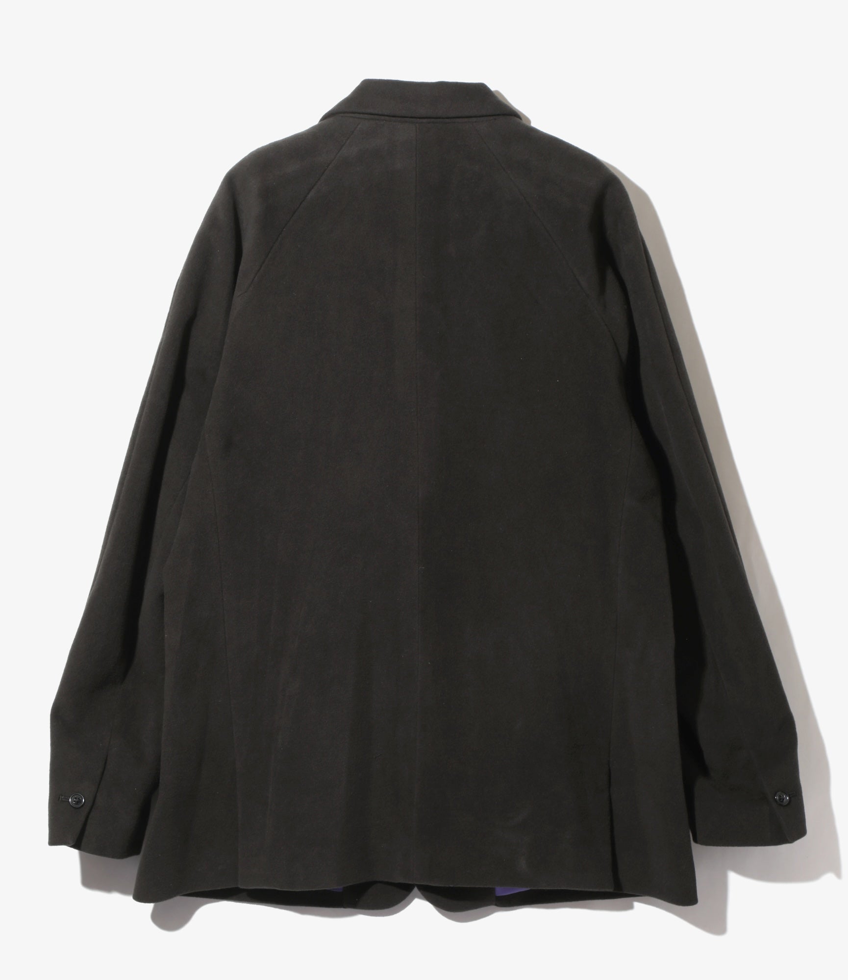 Raglan Jacket – Black Moleskin