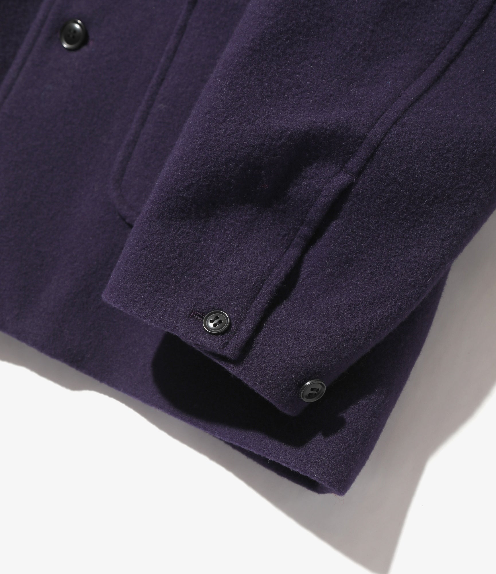 SN Coverall – Eggplant Wool Moleskin