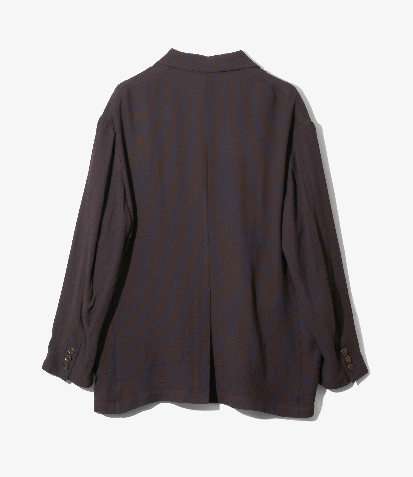 Sack Jacket – Brown Striped Kersey