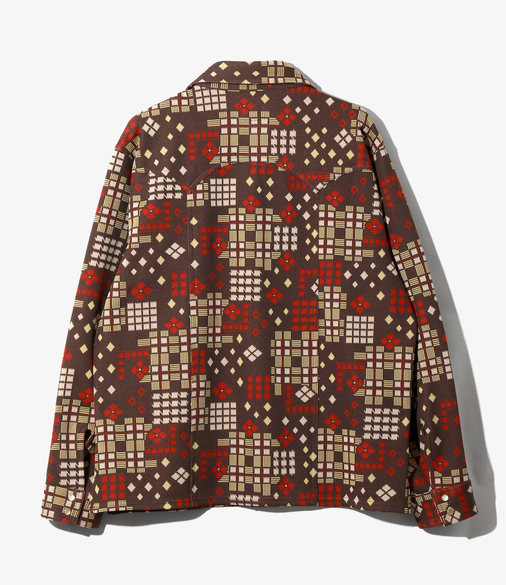 Saddleman Shirt – Brown Jacquard