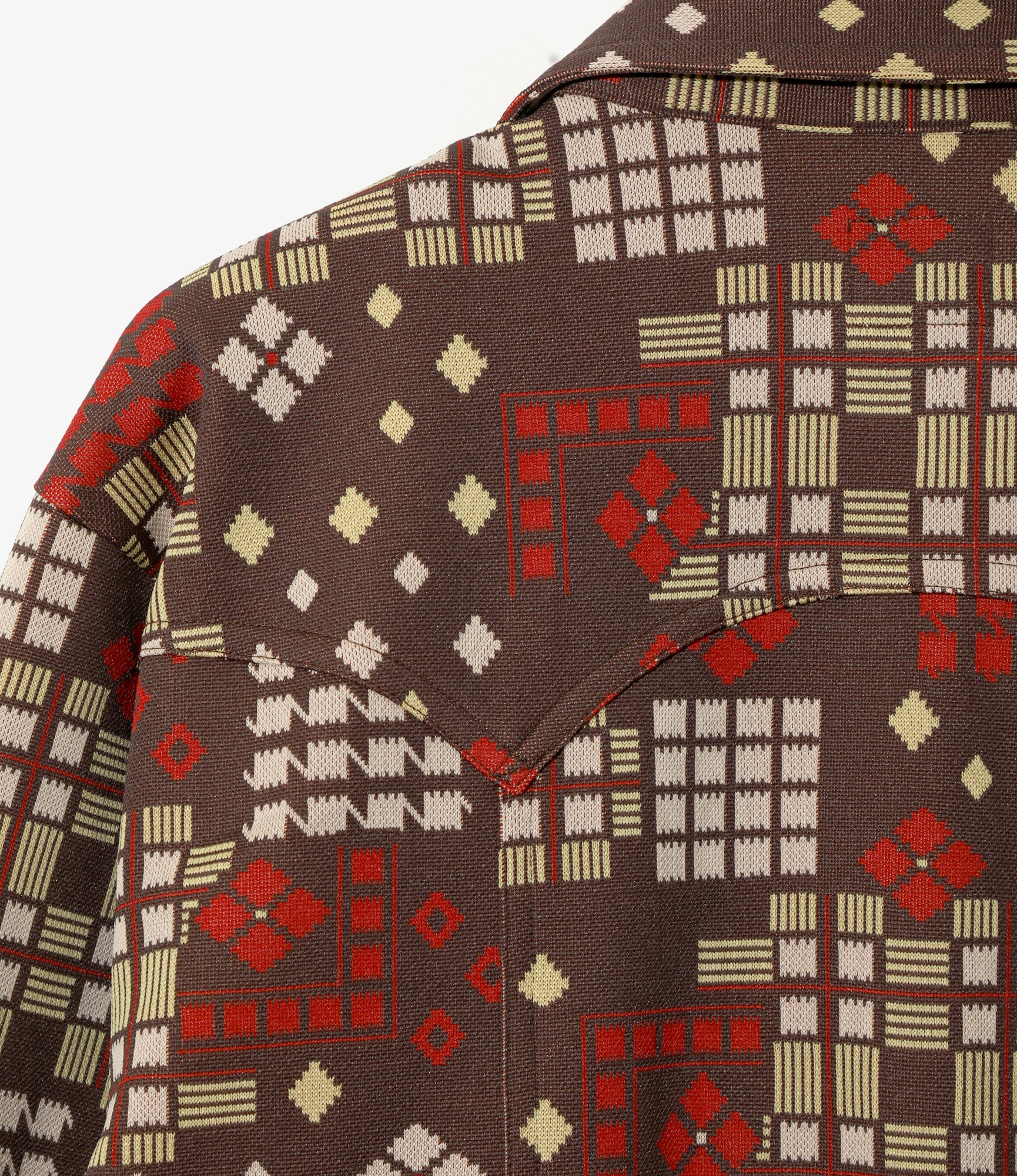 Saddleman Shirt – Brown Jacquard