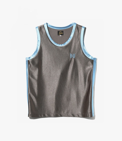 Side Line Tank Top – Greige Tricot | Nepenthes London