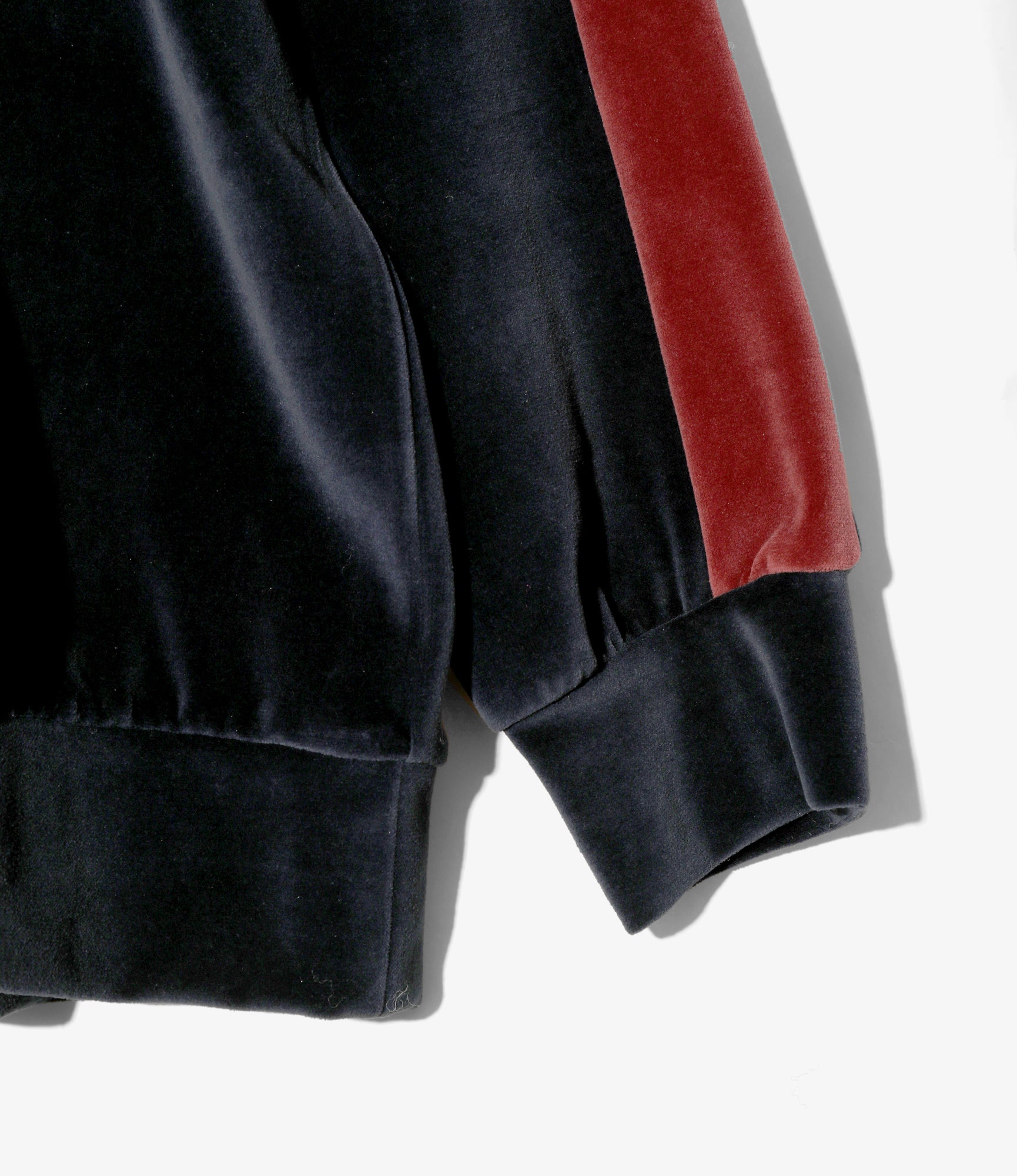 Side Line Pullover Shirt – Navy Velour