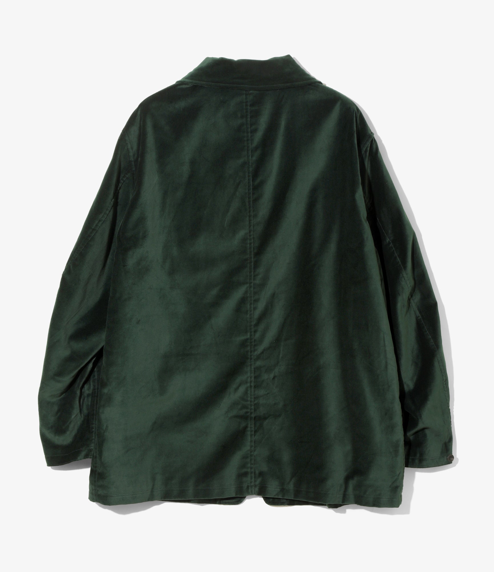 Arrow Jacket – Dark Green Velveteen