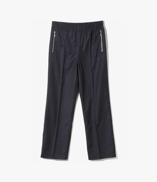 Kith needles キス　ニードル酢　ネイビー ストライプ パンツ XL KITH キス ×Needles ニードルス サイドラインストライプトラック