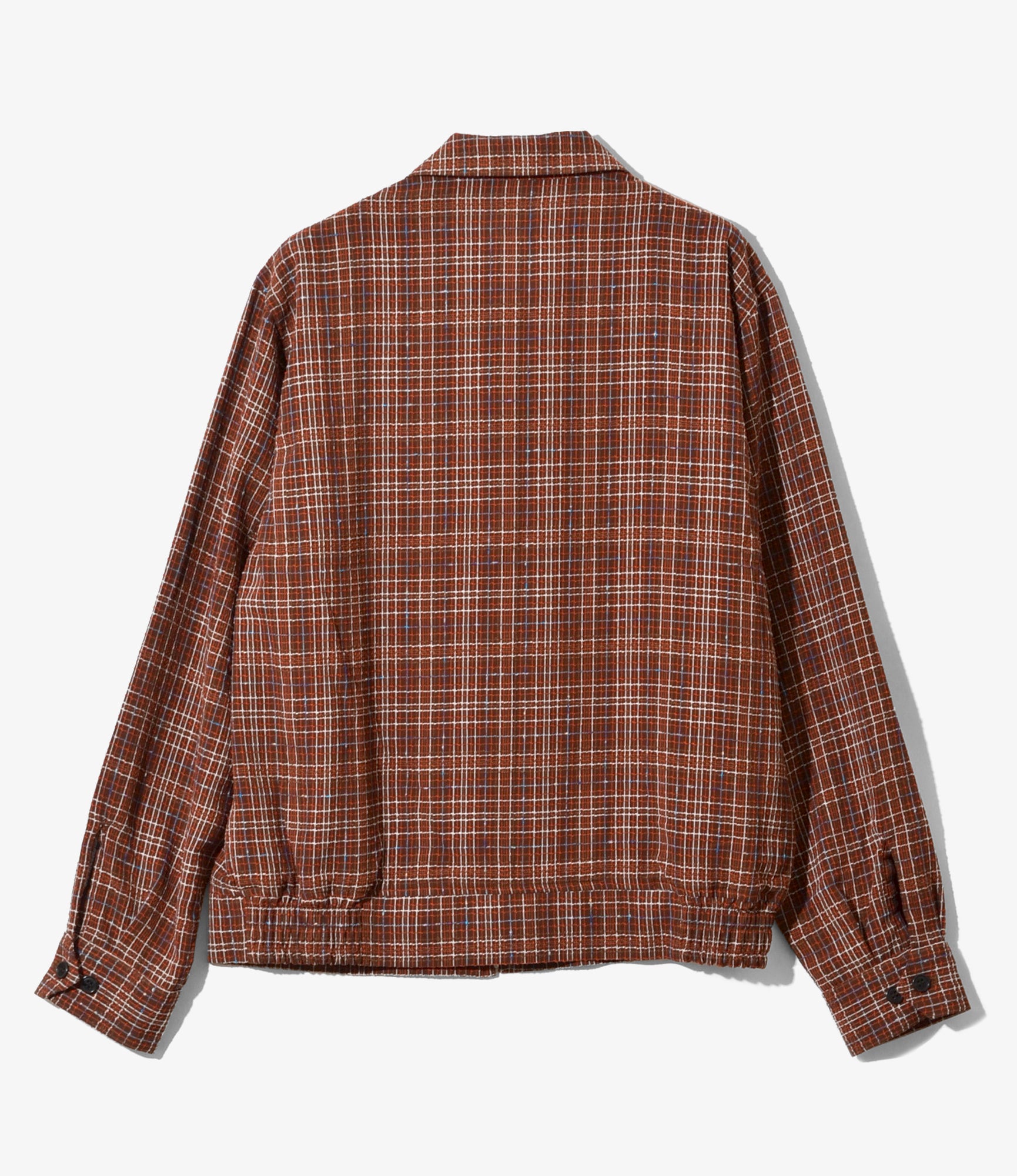 Sports Jacket – Brown Grid Dobby