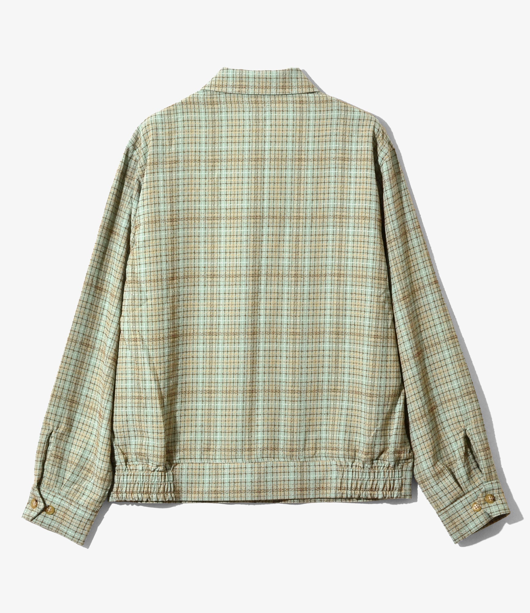 Sports Jacket – Mint Grid Dobby