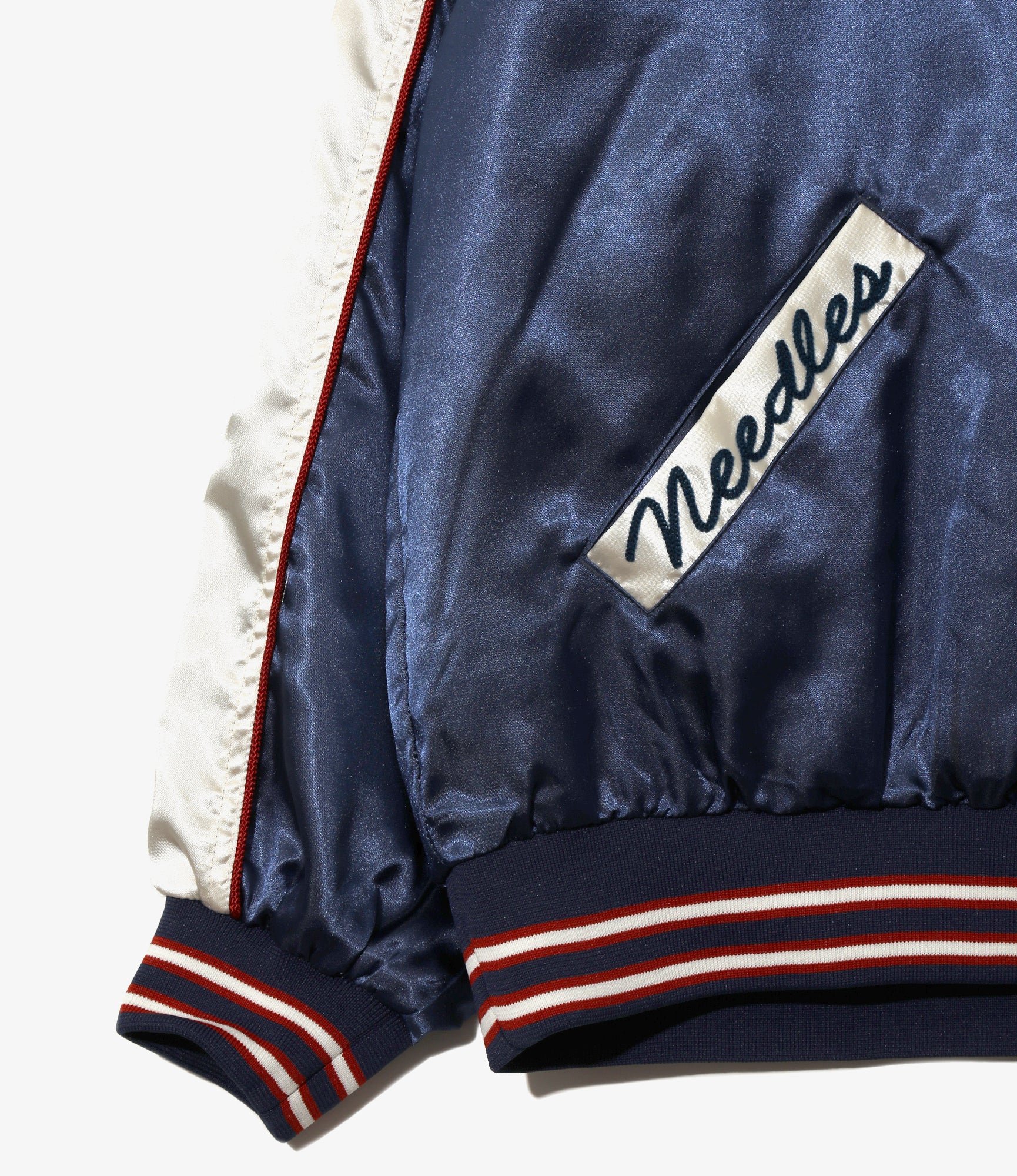 Stadium Jacket – Navy Sateen