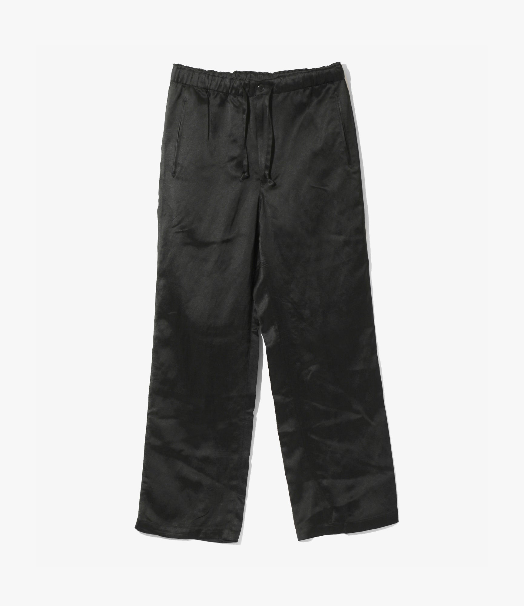 String Easy Pant – Black Bright Kersey