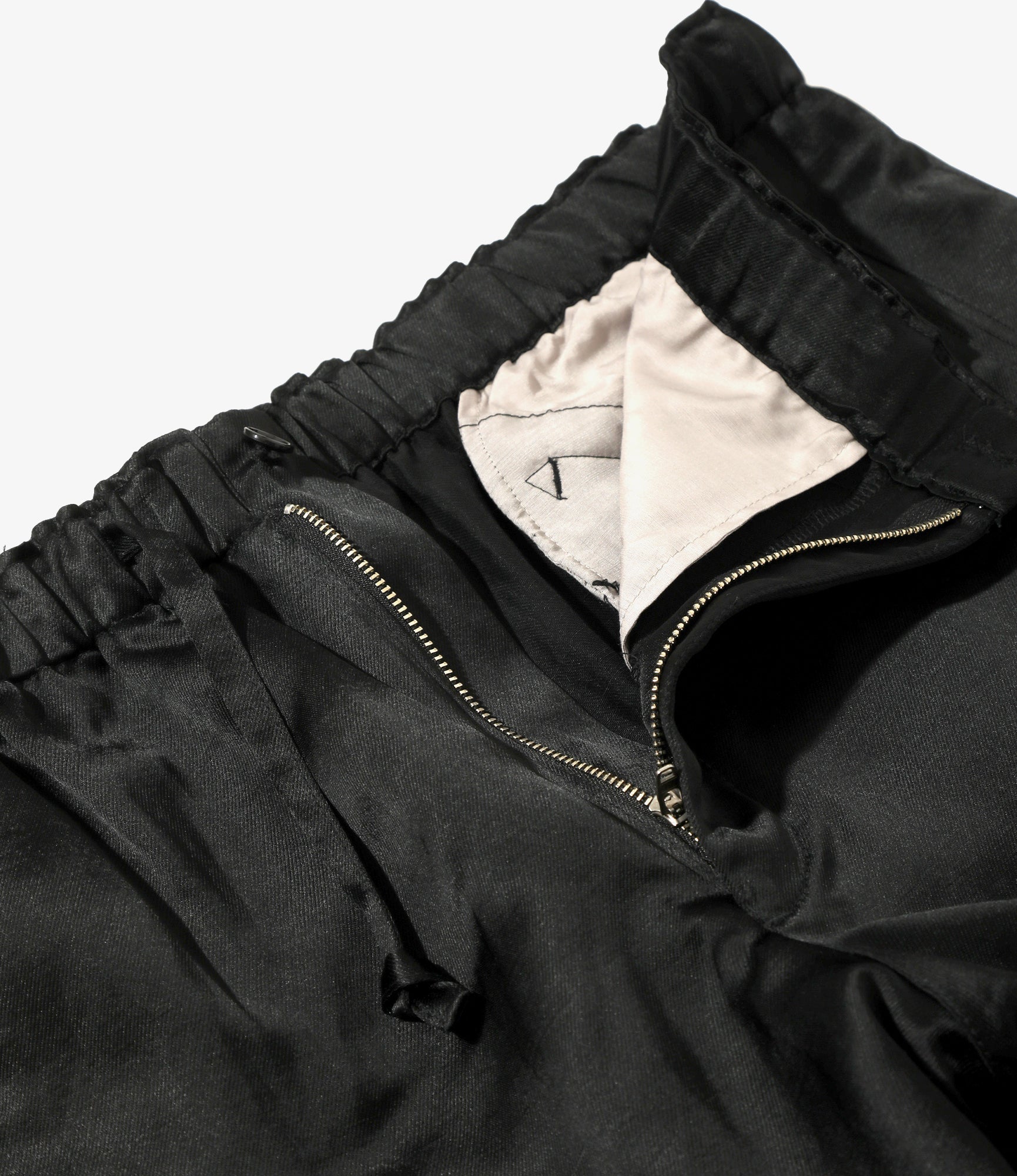 String Easy Pant – Black Bright Kersey