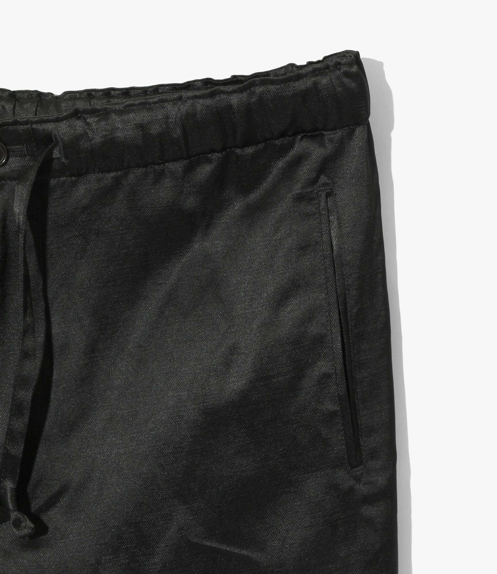 String Easy Pant – Black Bright Kersey