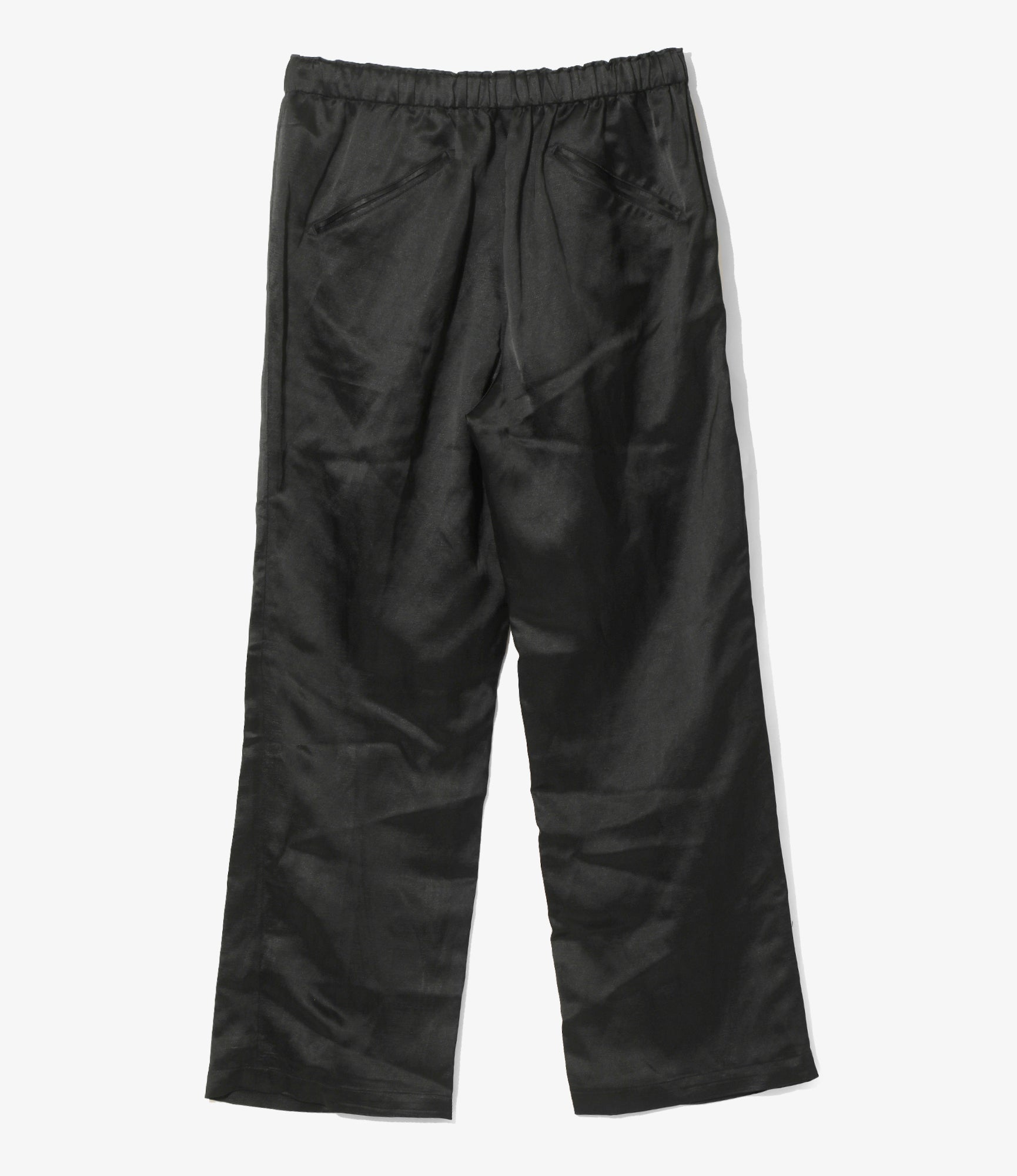 String Easy Pant – Black Bright Kersey