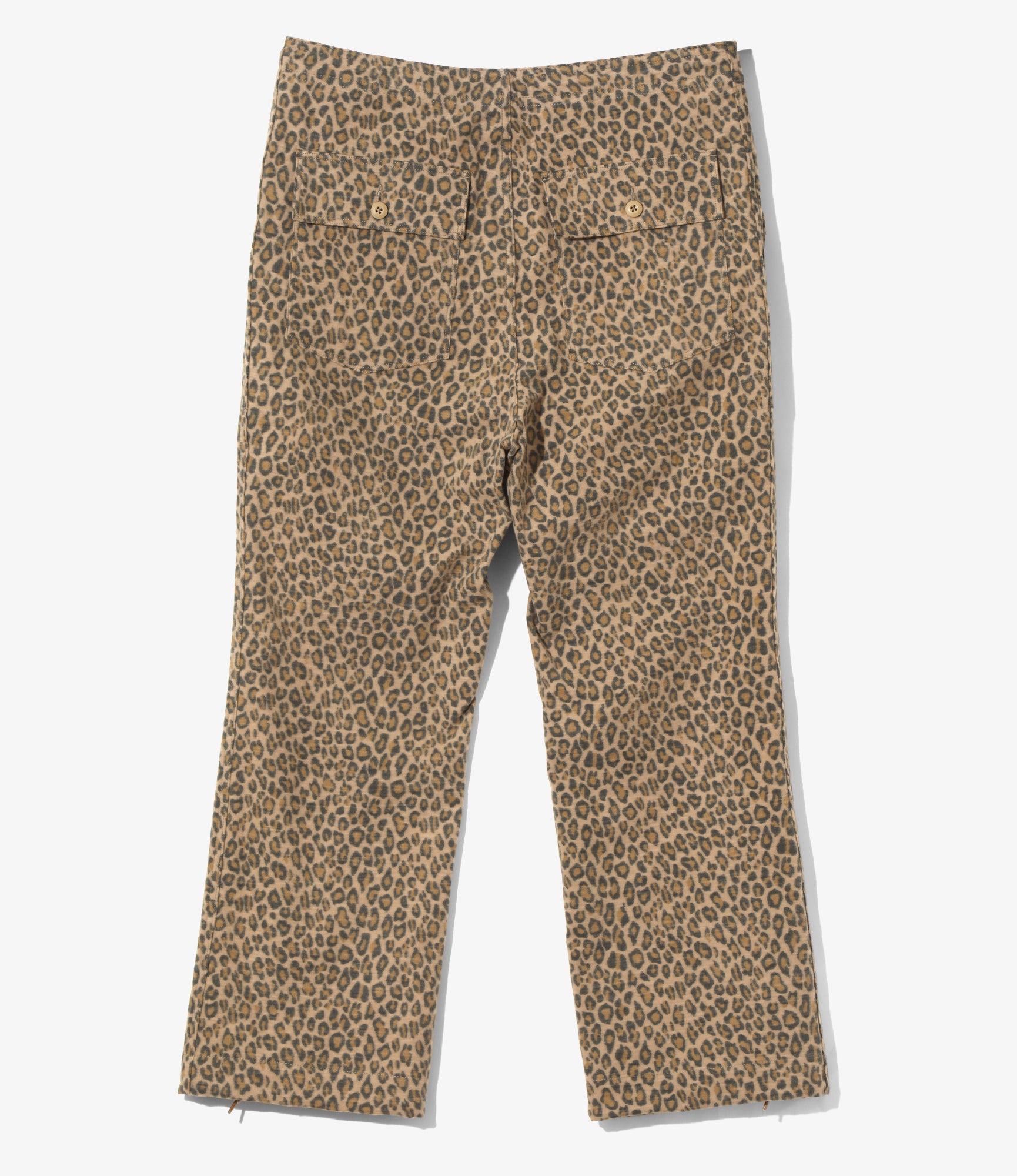 String Fatigue Pant – Leopard Brushed Sateen