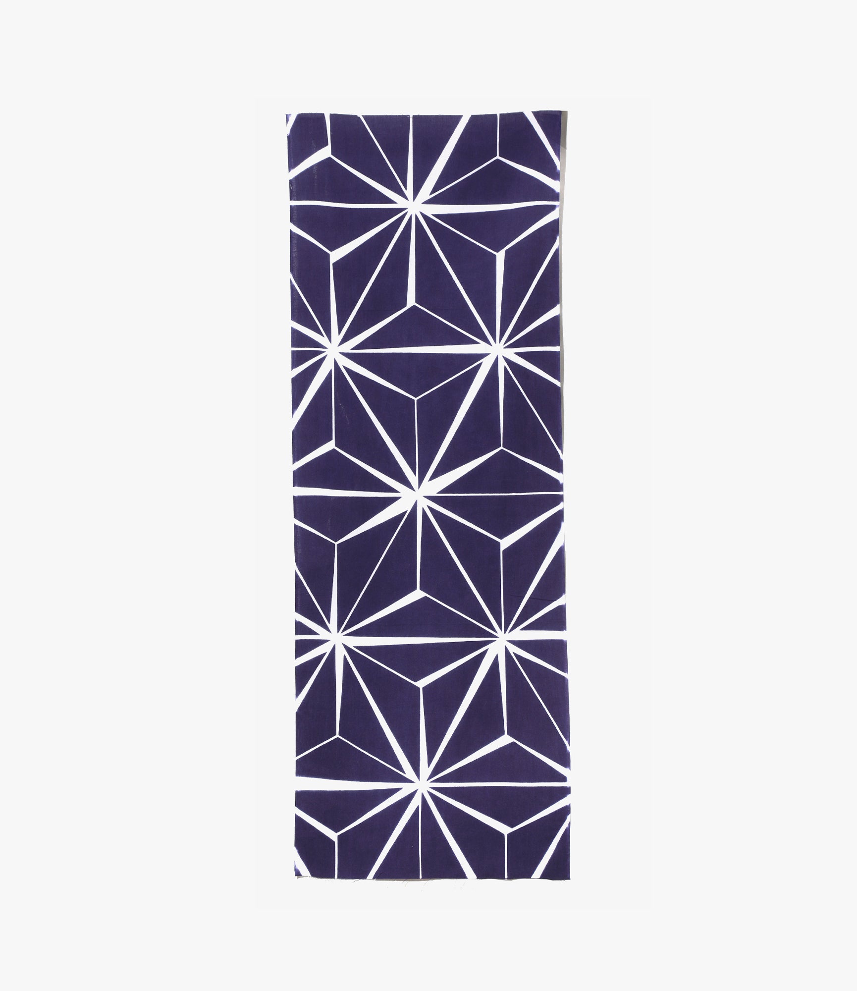 Tenugui Bandana – Purple Kiriko Print
