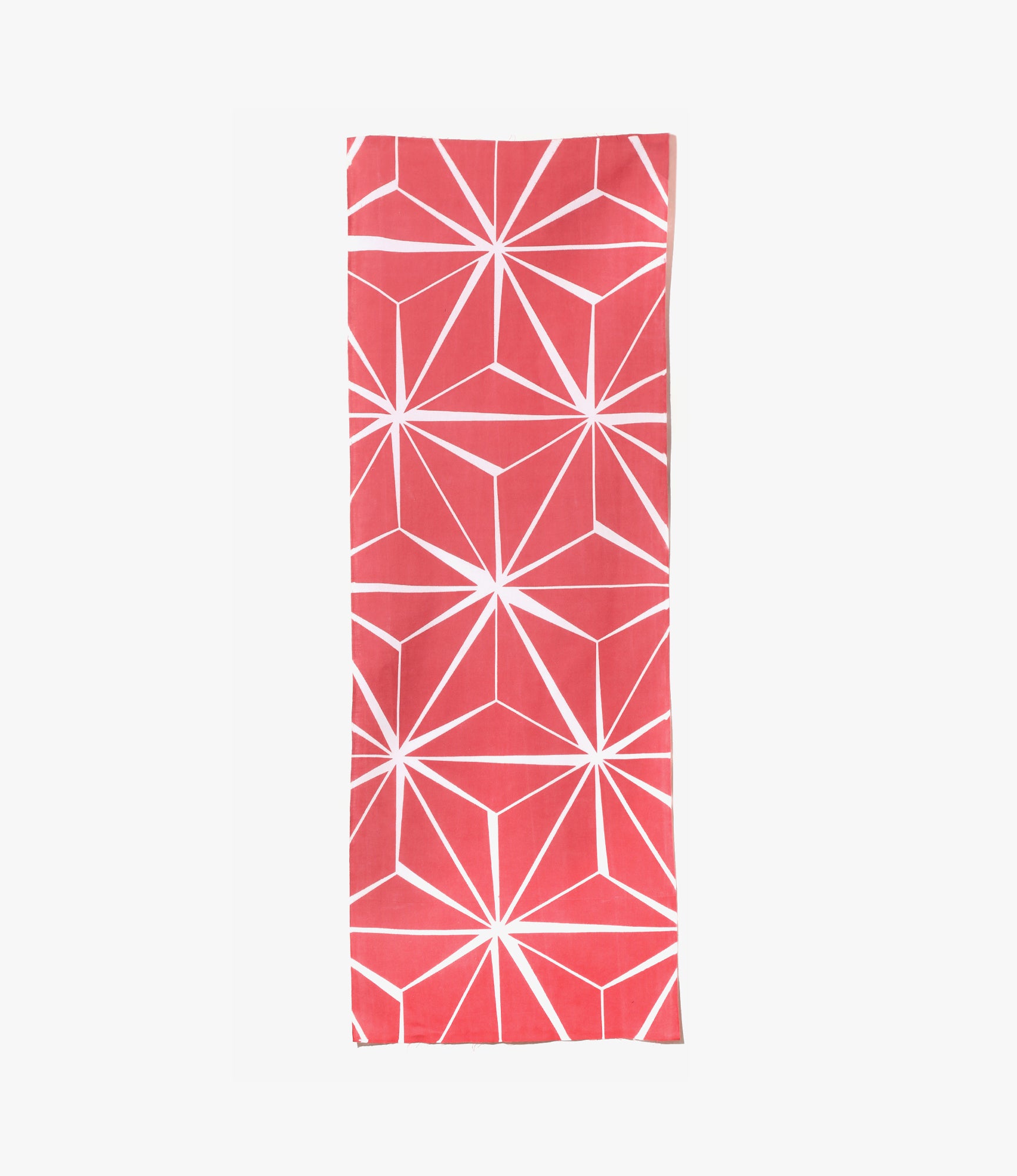 Tenugui Bandana – Red Kiriko Print