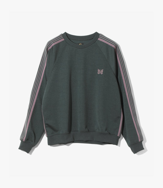 トップス Needles crewneck sweatshirt 2022AW Needles-Track-Crew-Neck-Shirt-
