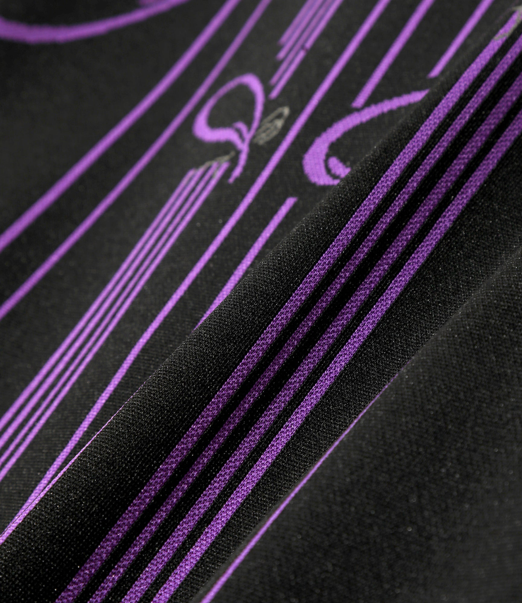 Track Jacket – Black Jacquard