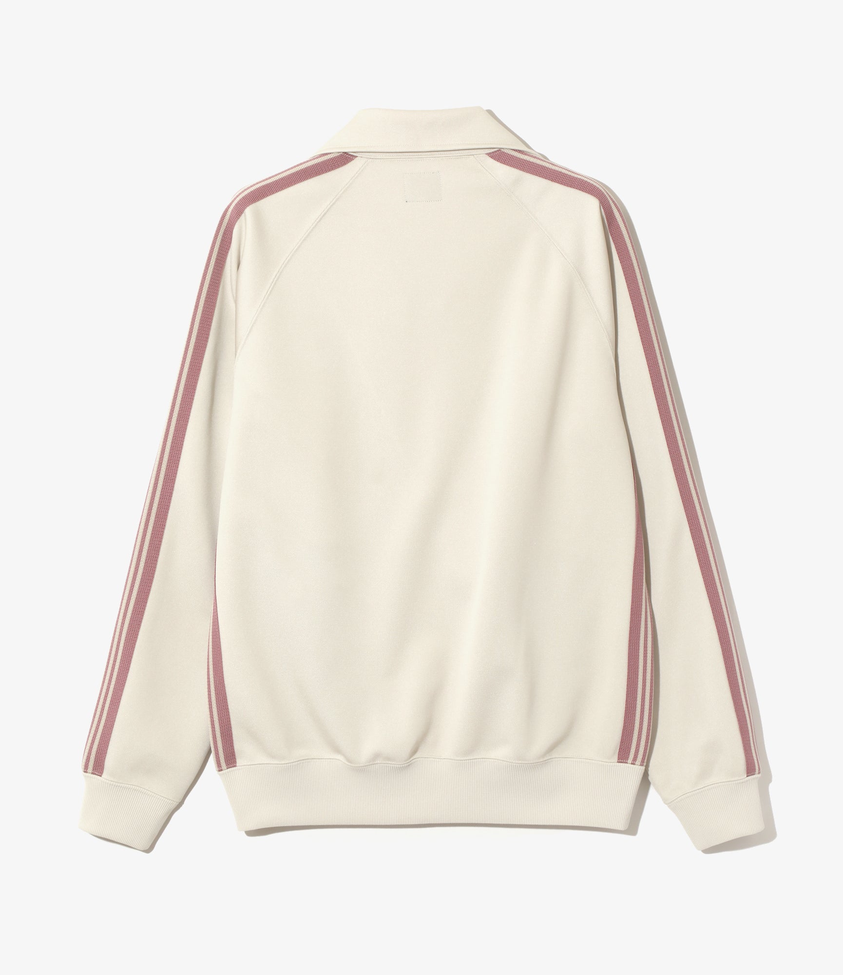 Track Jacket – Ivory Smooth Polyester