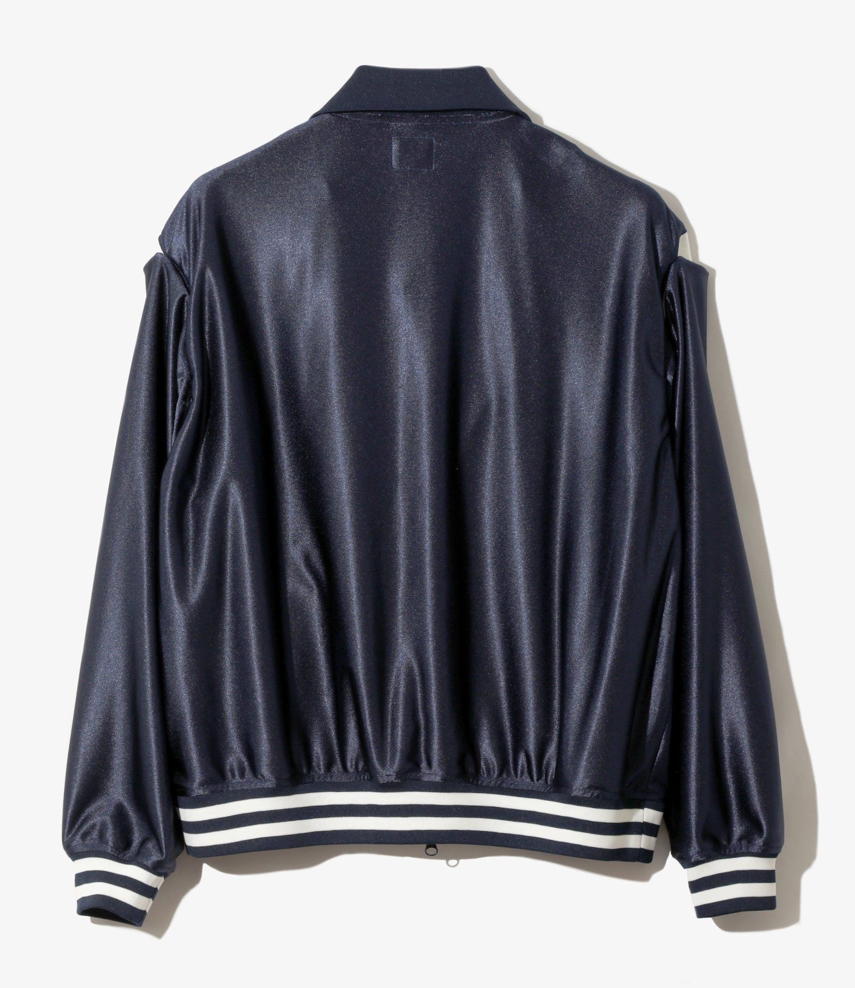 Track Jacket – Navy Tricot Sateen | Needles | Nepenthes London