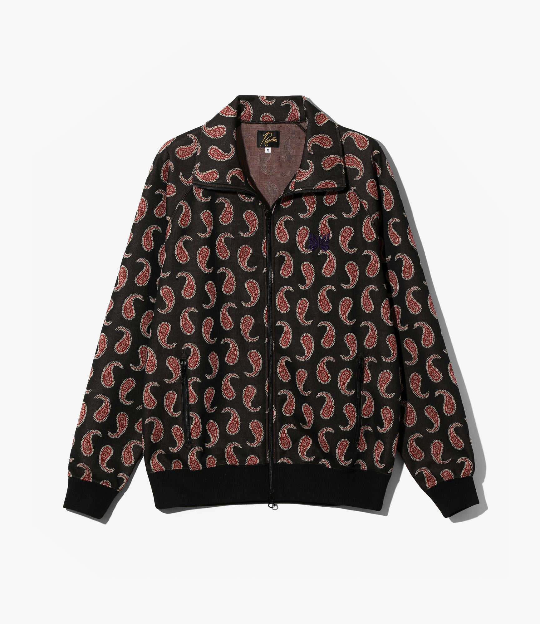 Track Jacket – Paisley Jacquard Polyester