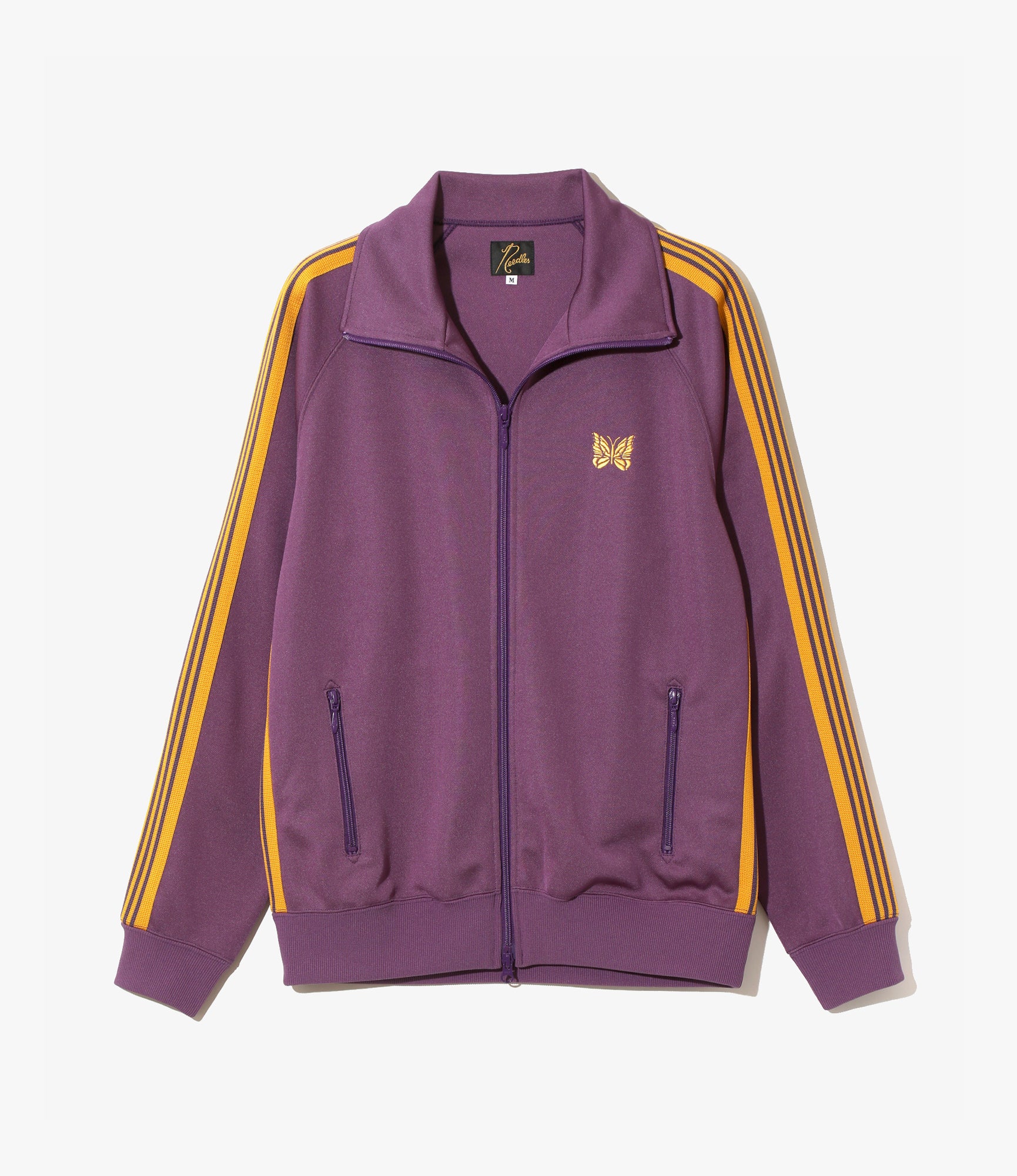 Track Jacket – Purple Smooth Polyester